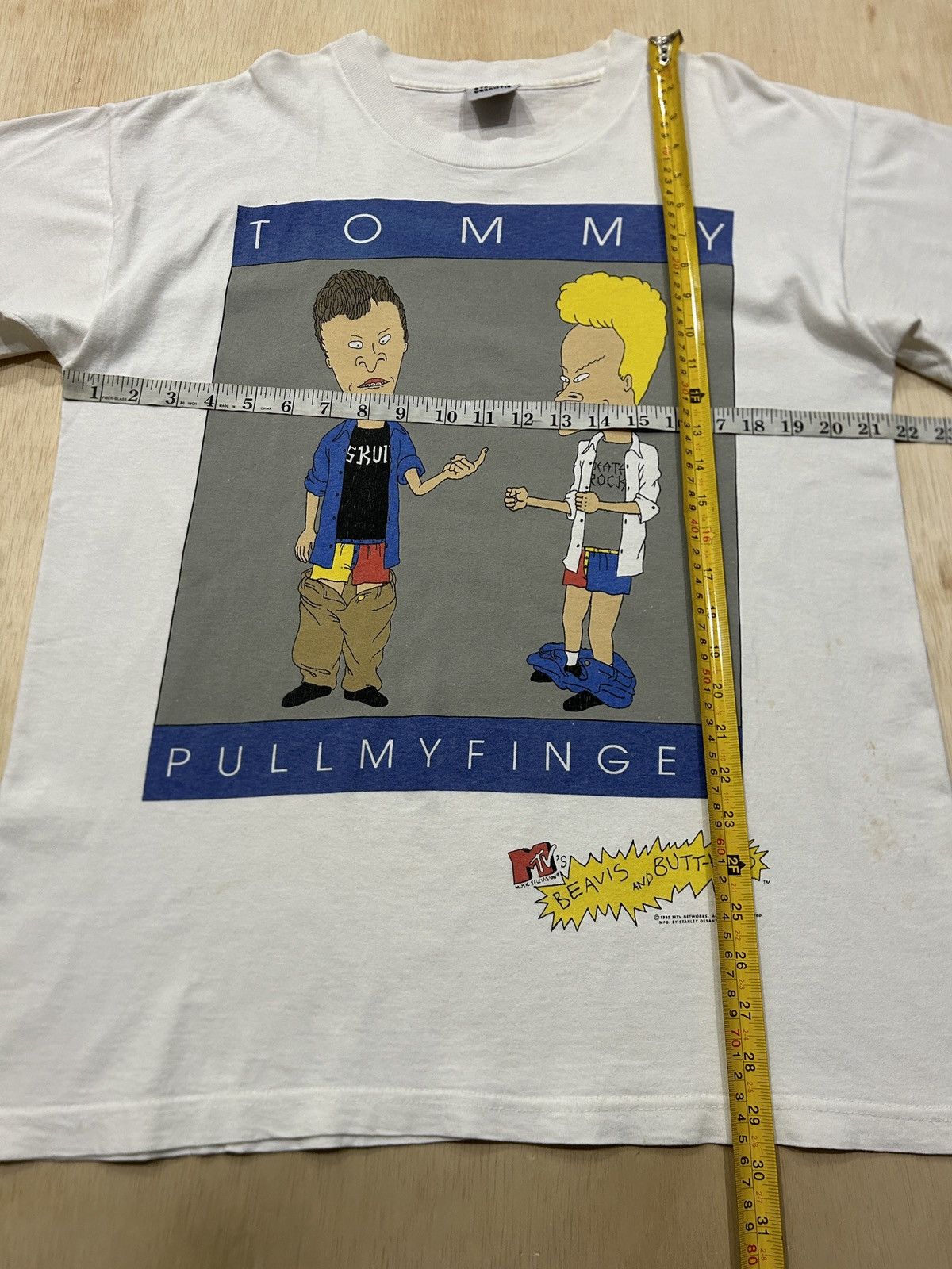 Cartoon Network × Vintage Vintage Beavis And Butt-Head MTV Promo Stanley Desantis Size US L / EU 52-54 / 3 - 9 Thumbnail