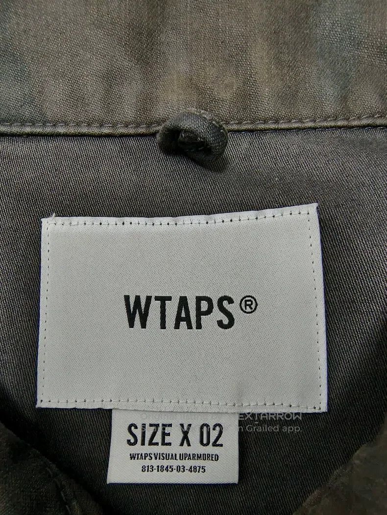Wtaps Wtaps Dark camouflage four-pocket work shirt jacket Size US M / EU 48-50 / 2 - 4 Thumbnail
