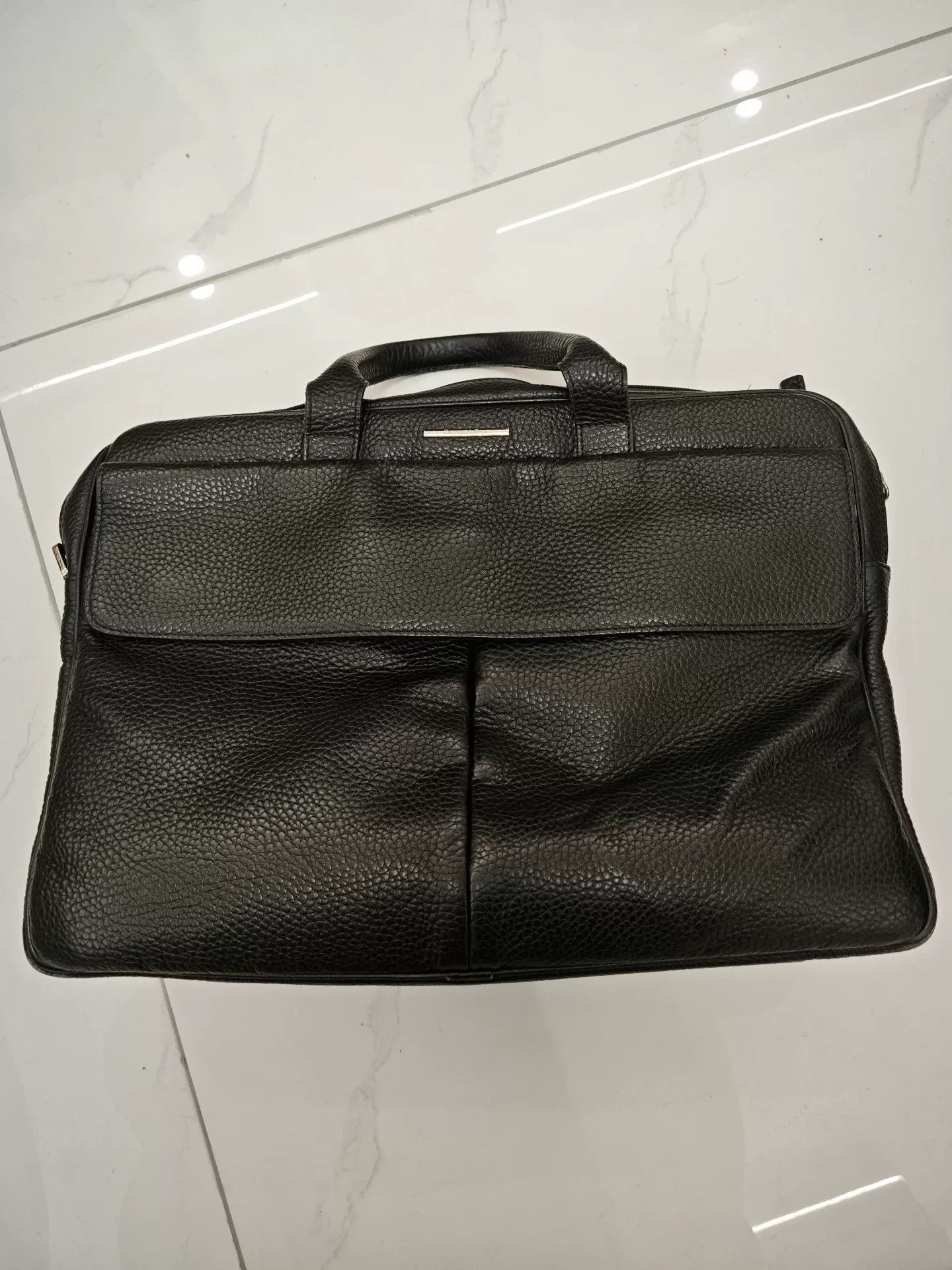 Ermenegildo Zegna Zegna Leather Business Briefcase Size ONE SIZE - 1 Thumbnail