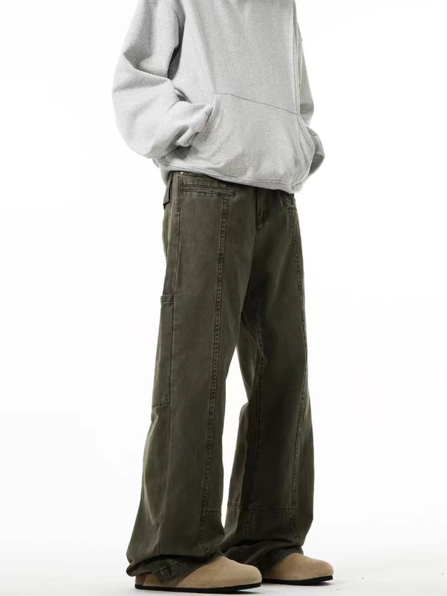 Japanese Brand × Vintage Brown High Street Vintage Loose Fit Jeans Size US 32 / EU 48 - 2 Thumbnail