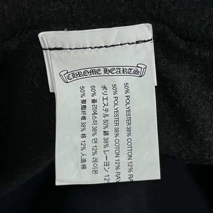 Chrome Hearts Chrome Hearts Black Big Cross Silver Zipper Vines Hoodie M Size M / US 6-8 / IT 42-44 - 6 Thumbnail