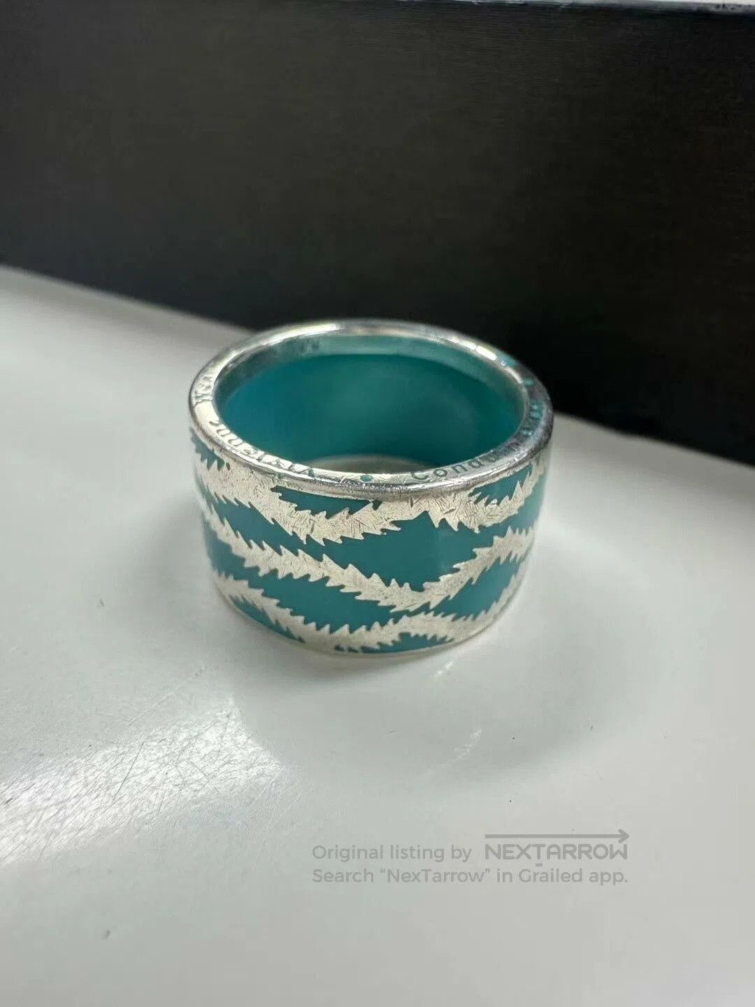 Vivienne Westwood vivienne westwood classic pirate ring in turquoise. Size ONE SIZE - 1 Thumbnail