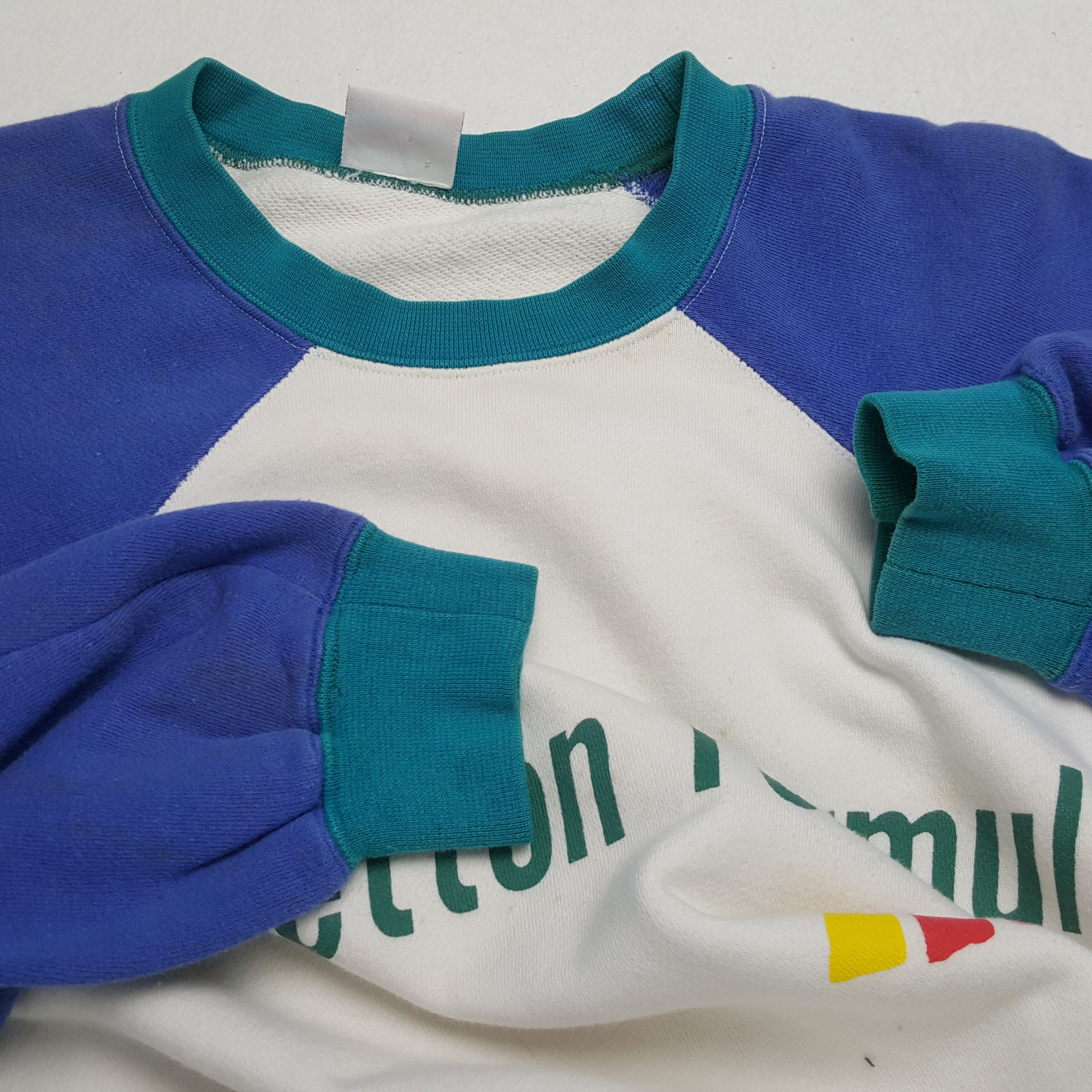 Benetton × Vintage BENETTON FORMULA Streetwear Style Sweatshirt Size US L / EU 52-54 / 3 - 9 Thumbnail
