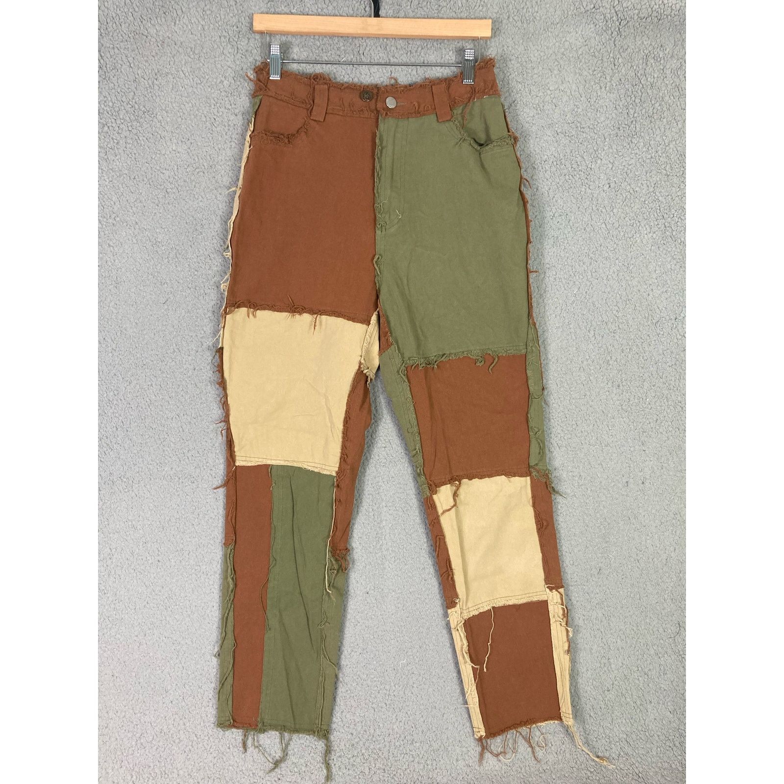 Shein Shein Mom Fit Patched Jeans Pants Women Size M Distressed Size 28" / US 6 / IT 42 - 3 Thumbnail