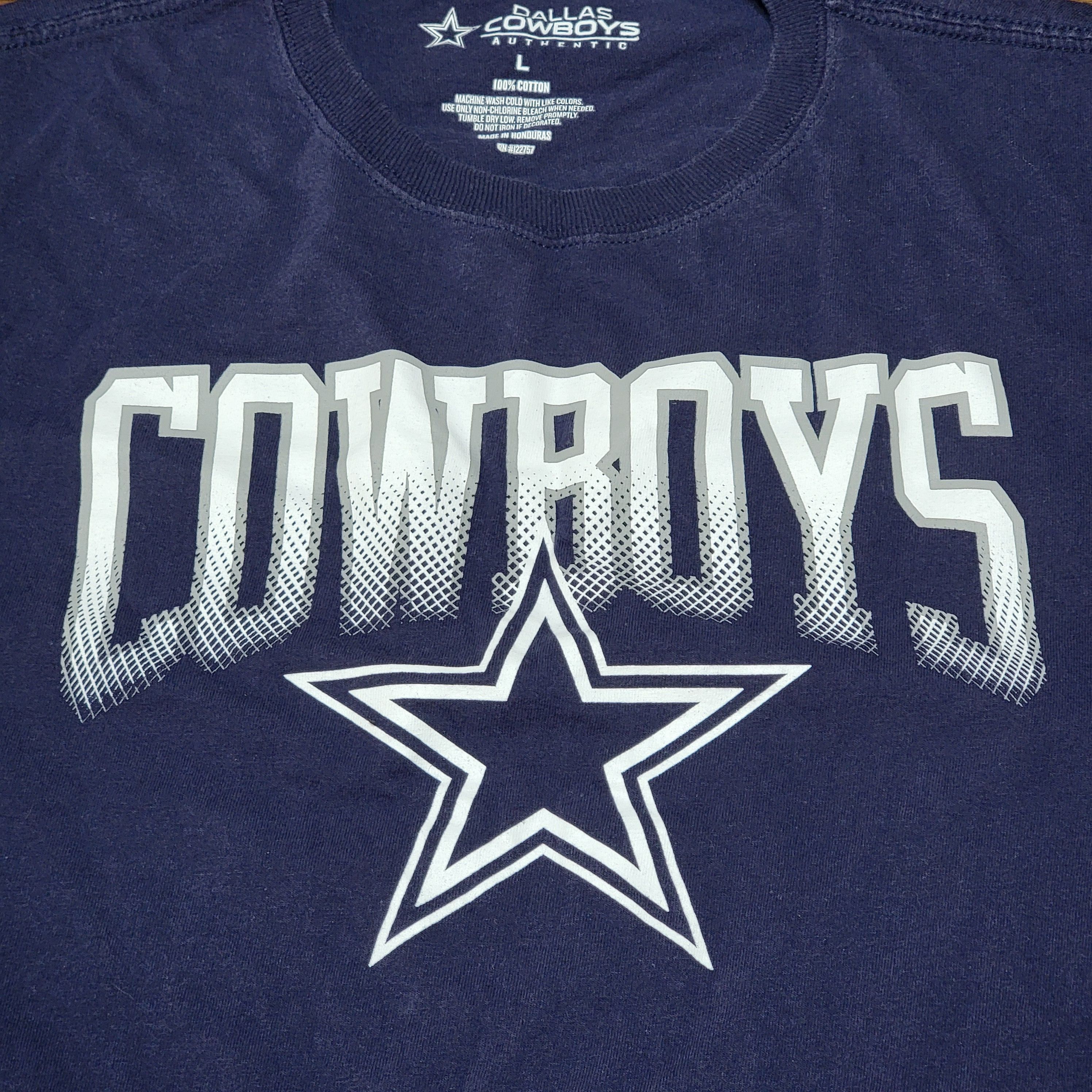 Other Dallas Cowboys Authentic LS Unisex Logo Tee - Size Large Size US L / EU 52-54 / 3 - 2 Thumbnail