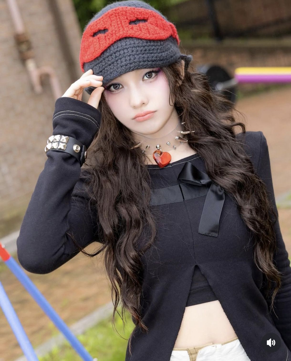 Vivienne Westwood Ultra Rare Vivienne Westwood Mask Beanie - As Seen on Iroha Size ONE SIZE - 13 Thumbnail