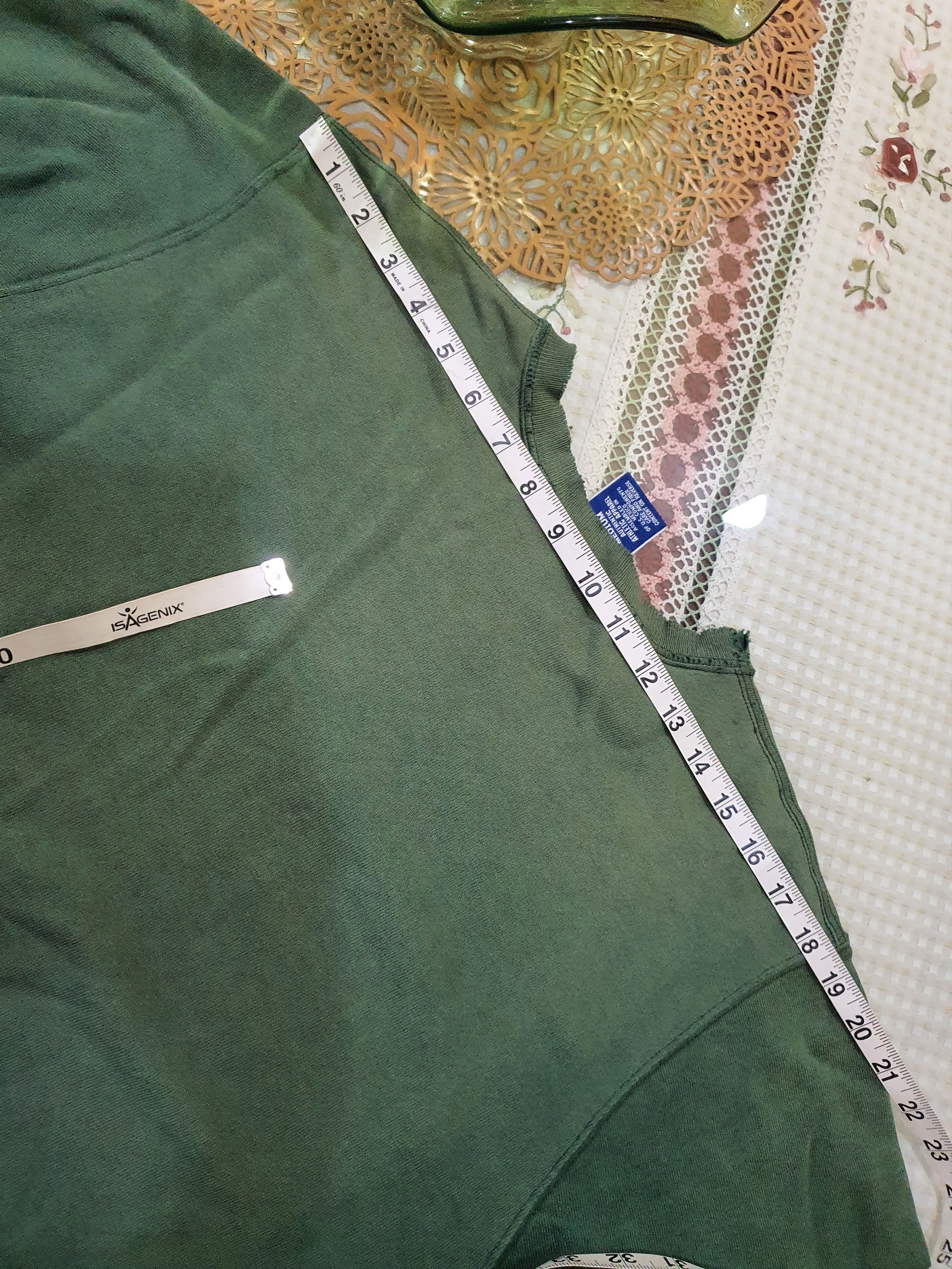 Champion vintage trash faded green Champion crewneck sweatshirt Size US M / EU 48-50 / 2 - 14 Thumbnail