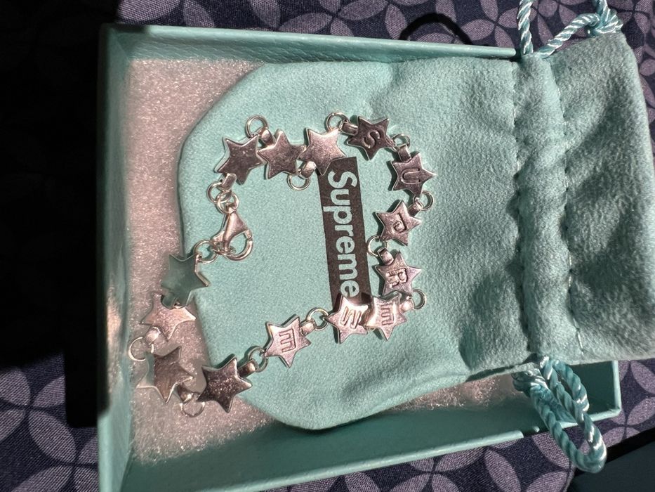 Supreme Supreme Tiffany & Co. Star Bracelet Silver | Grailed