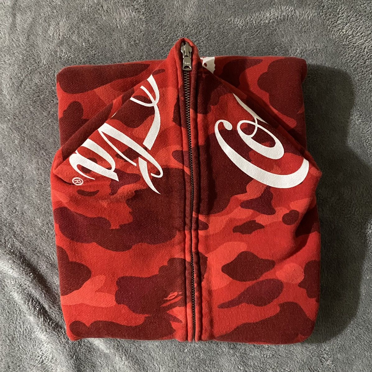 Bape Bape x Coca-Cola Color Camo Full Zip Hoodie Size US XL / EU 56 / 4 - 7 Thumbnail