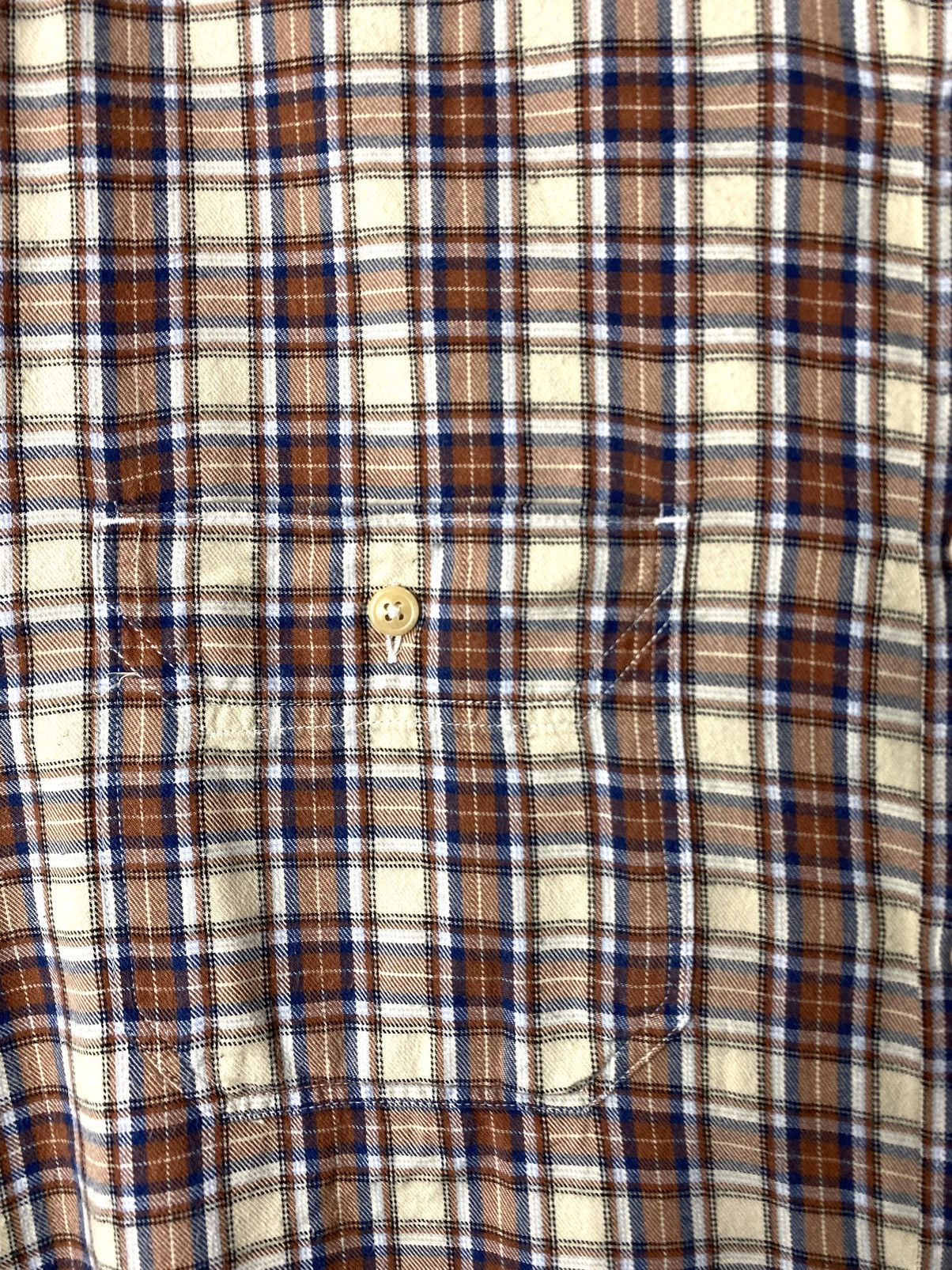 Barbour Vintage Barbour x Steve McQueen Flannel Shirt Harley Size US XXL / EU 58 / 5 - 5 Thumbnail