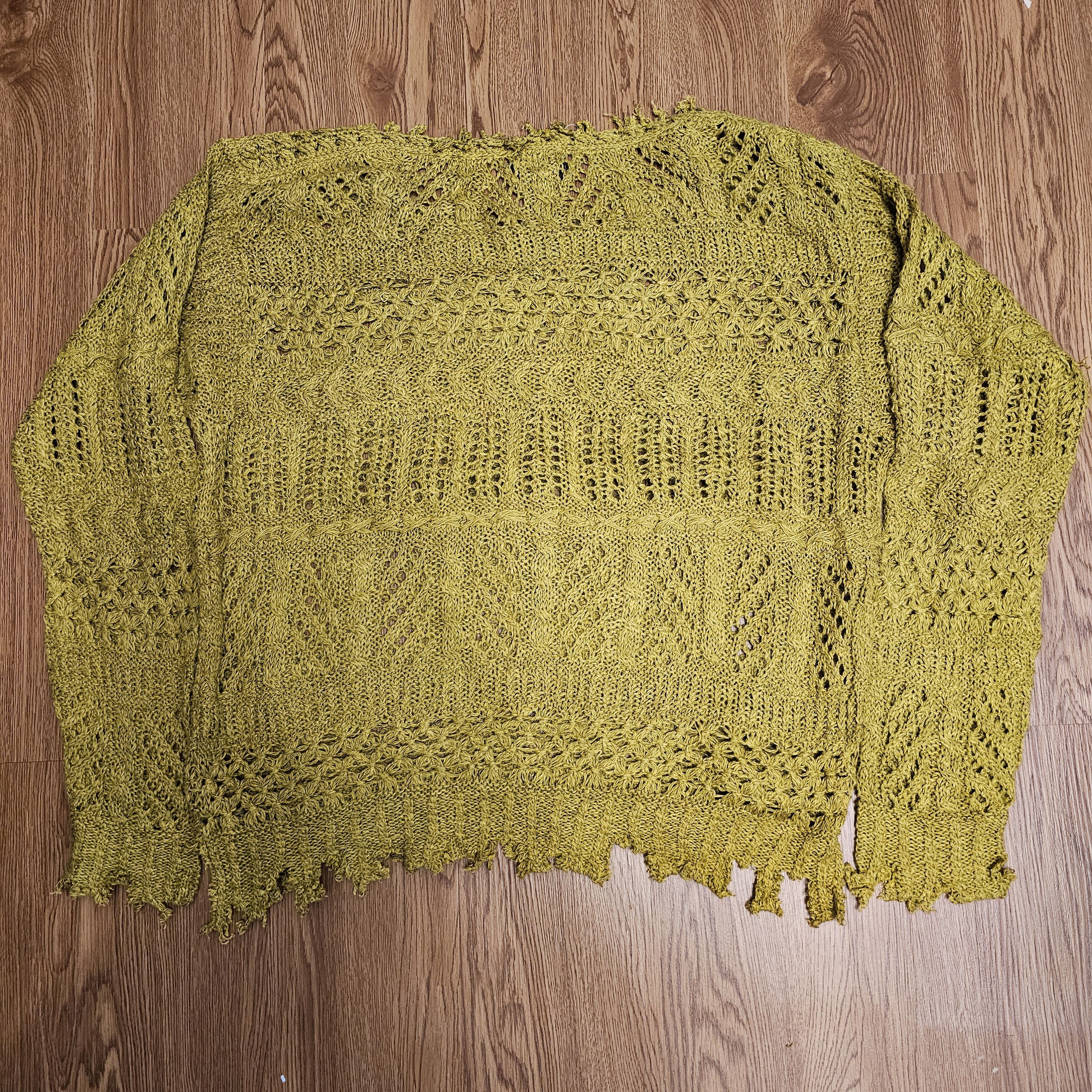 Yoshiyuki Konishi Vtg Ficce Yoshiyuki Konishi Grunge Distressed Knitwear Size US M / EU 48-50 / 2 - 2 Thumbnail