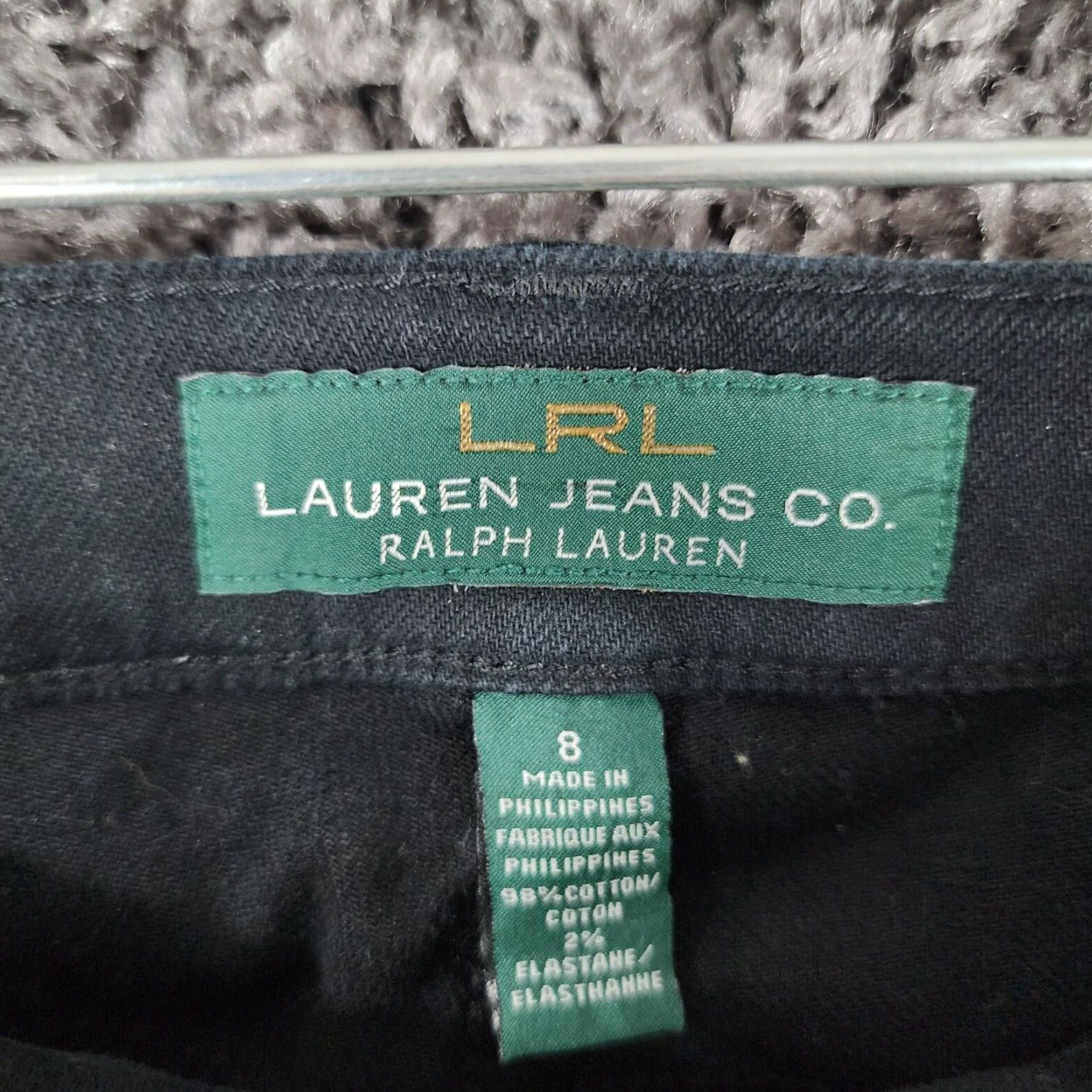 Ralph Lauren LAUREN RALPH LAUREN Bootcut Jeans Womens Size 8 Black Regular Size 30" / US 8 / IT 44 - 3 Thumbnail