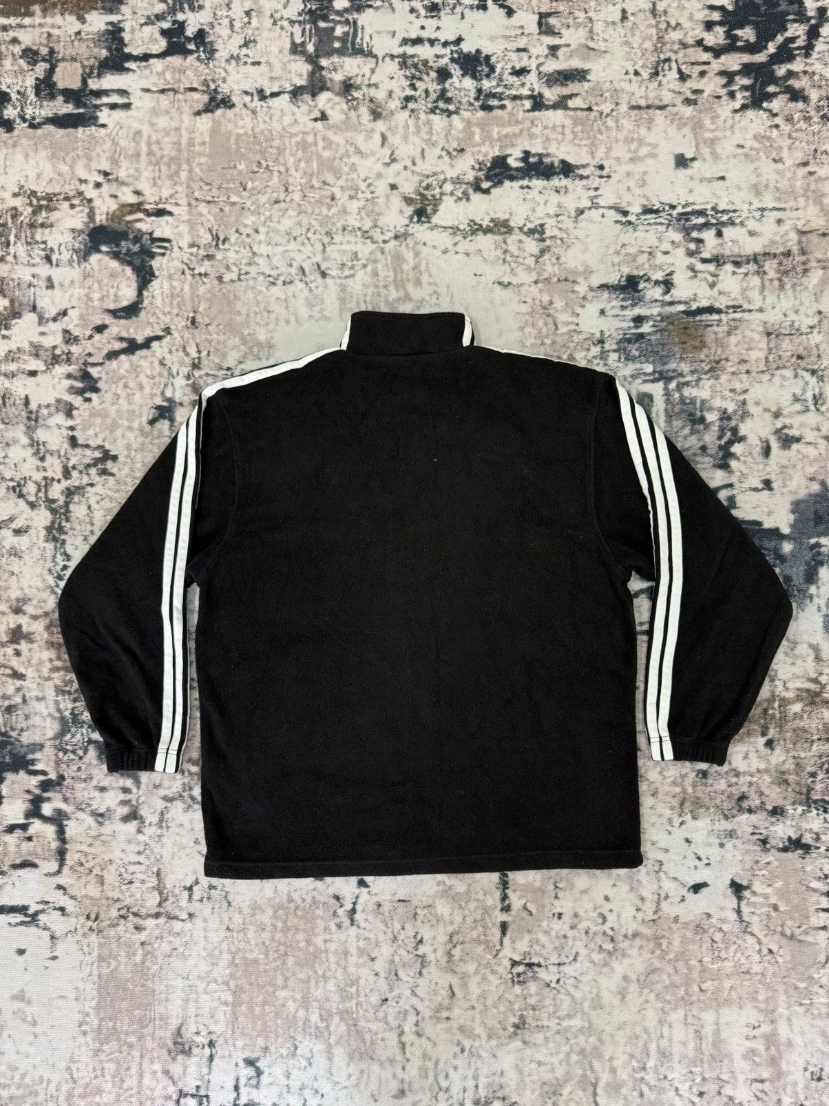 Adidas Vintage 90s ADIDAS DESCENTE FLEECE SWEATER JACKET Size US XL / EU 56 / 4 - 13 Thumbnail