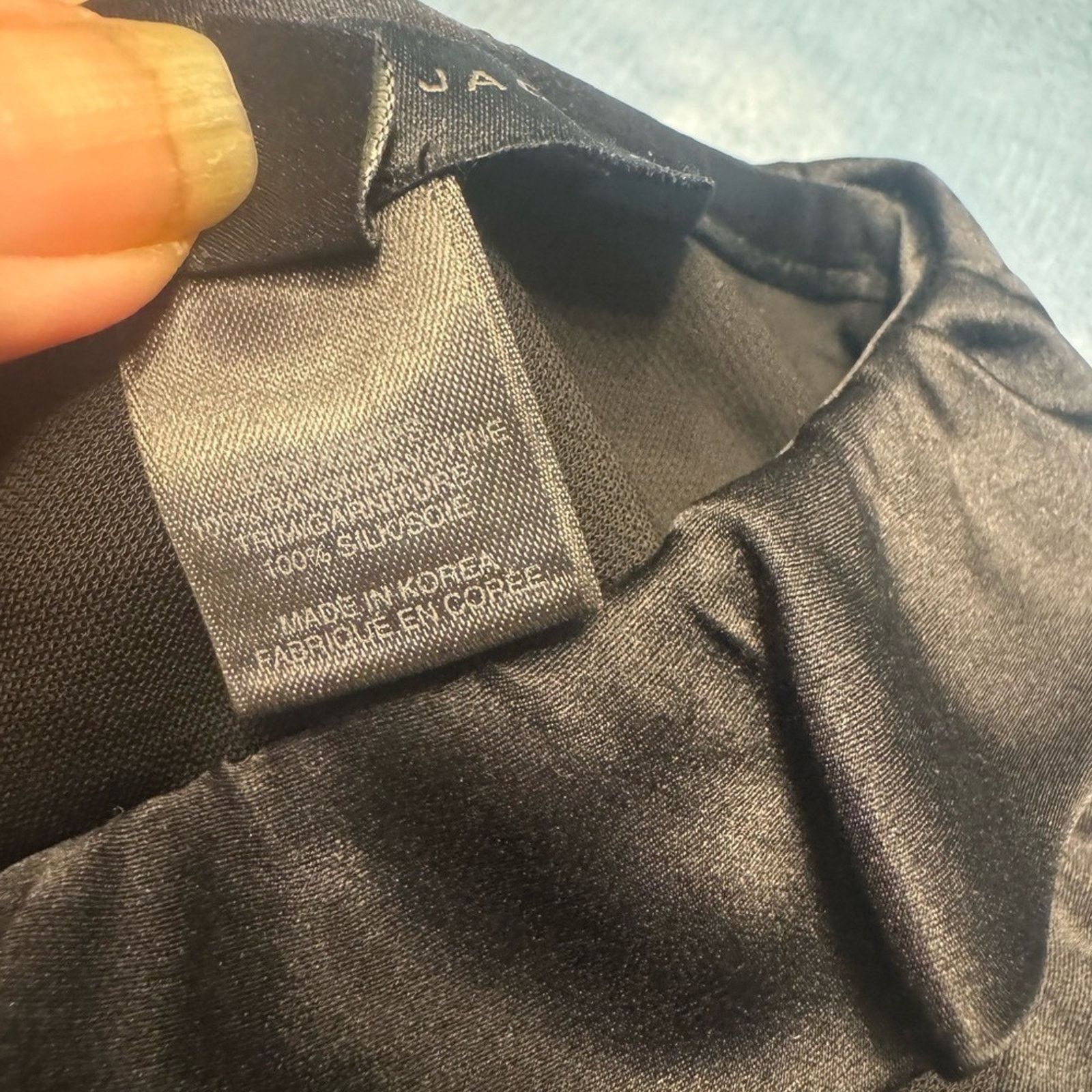 Marc by Marc Jacobs Marc By Marc Jacobs Black Bow Midi Jersey Chic Classy Size L / US 10 / IT 46 - 4 Thumbnail