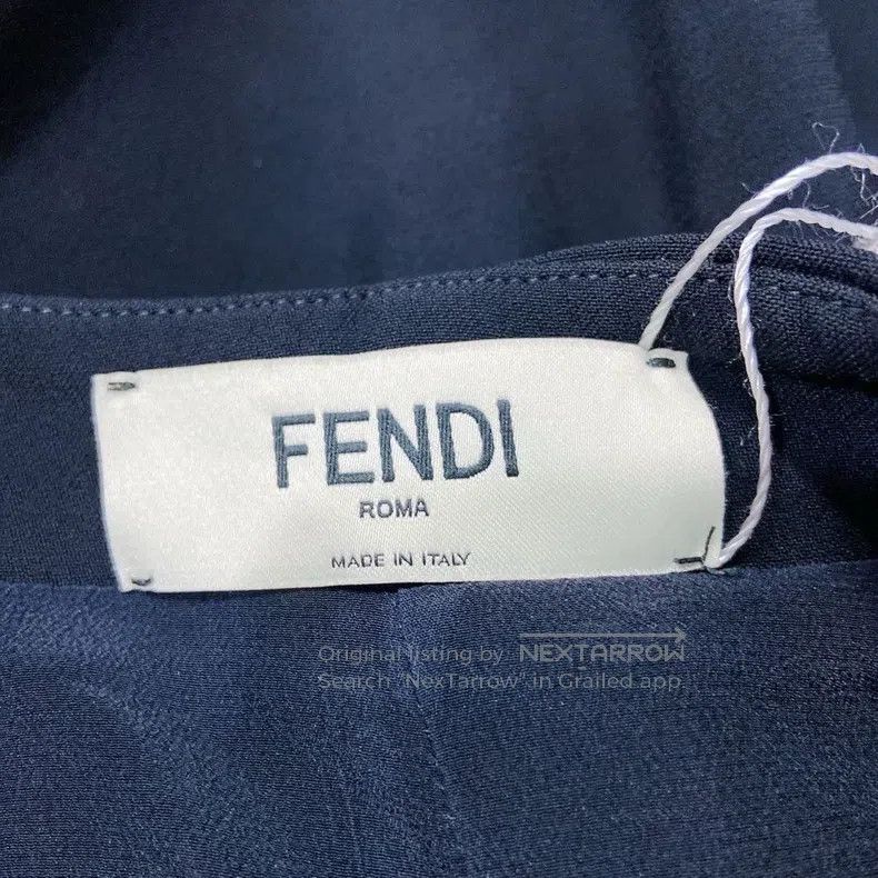 Fendi Fendi Double-breasted Black Skirt Size 24" / US 00 / IT 34 - 5 Thumbnail