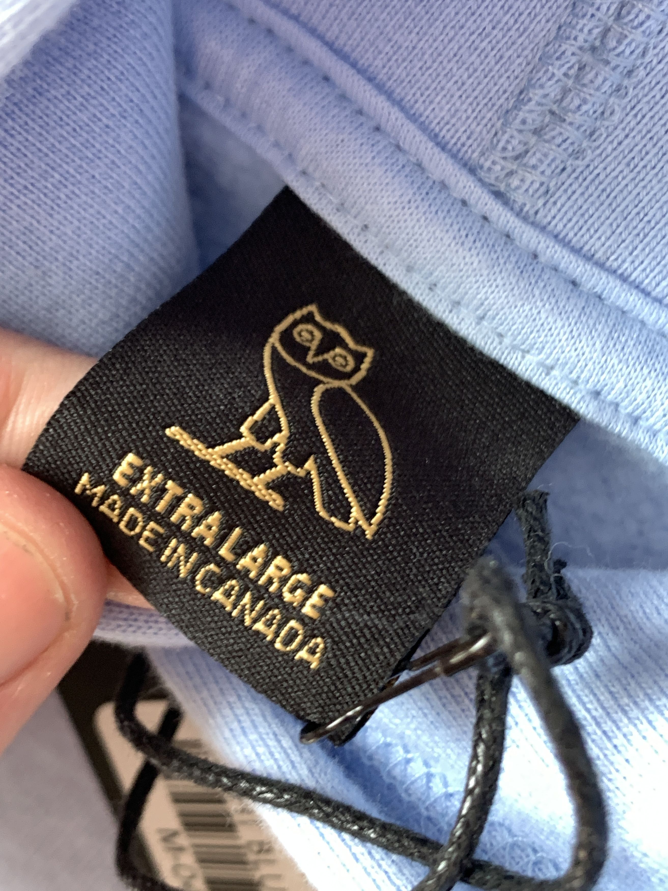 Drake OVO Holiday Santa OG Owl Hoodie Sky Blue Size US XL / EU 56 / 4 - 4 Thumbnail