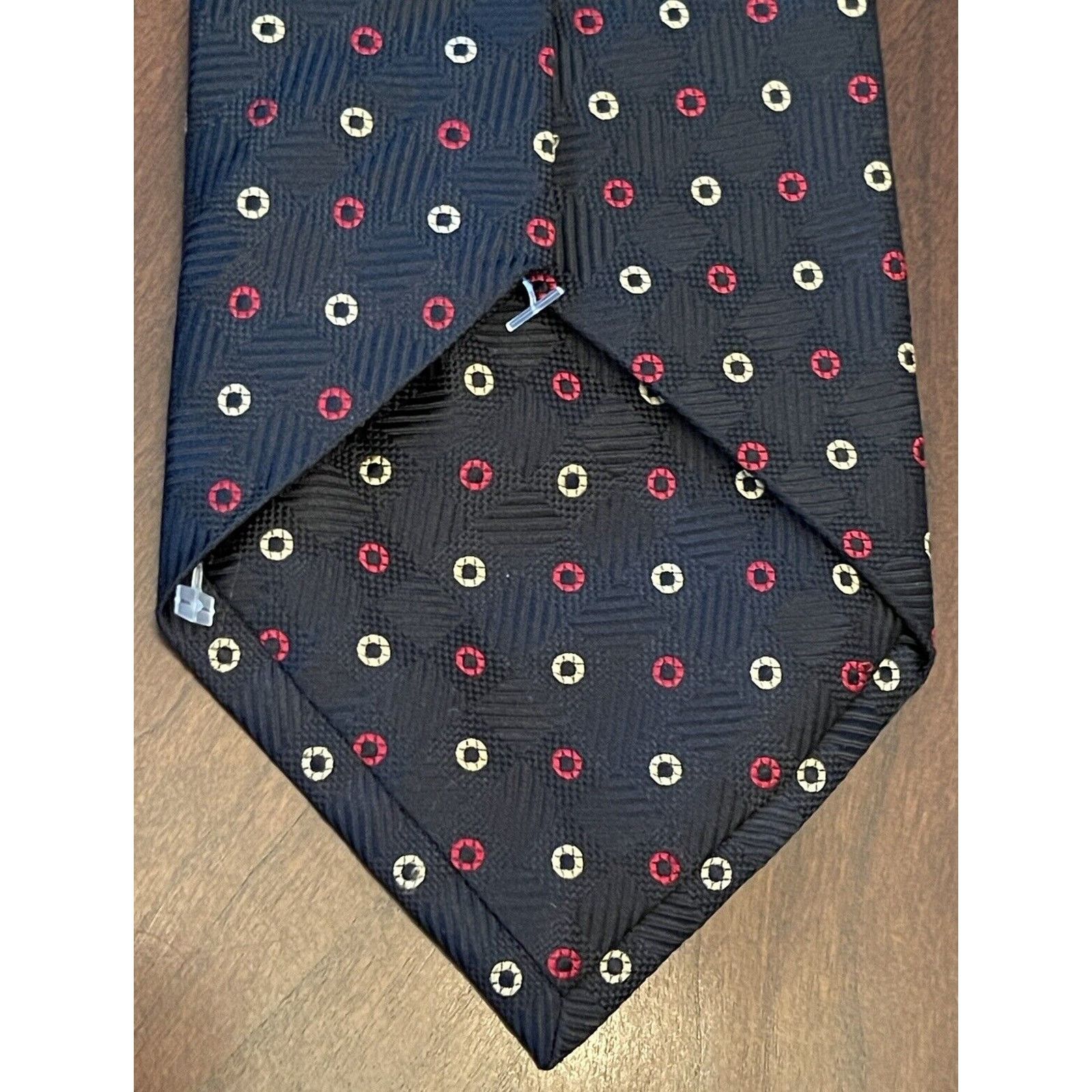 Burma Bibas Burma Bibas Black Red Gold 100% Silk Made In Usa Size ONE SIZE - 2 Thumbnail