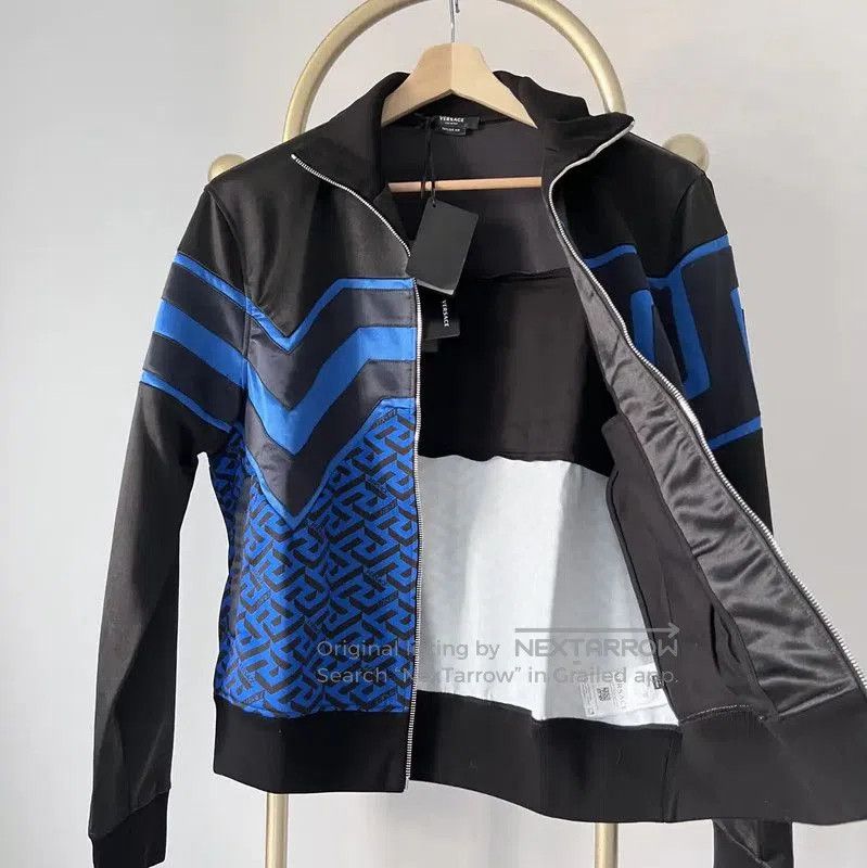 Versace Versace Men's Long Sleeve Multi-Color Jacket . Size US M / EU 48-50 / 2 - 5 Thumbnail