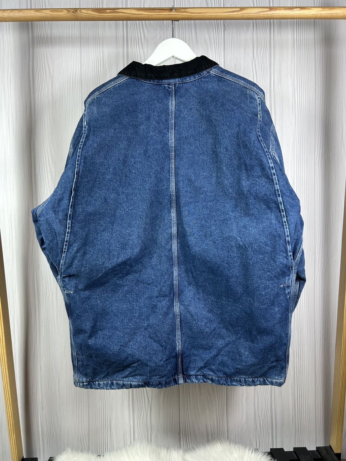 Carhartt Wip Vintage Carhartt OG Chore Coat Heavy Denim Jacket Size XL Size US XL / EU 56 / 4 - 2 Thumbnail