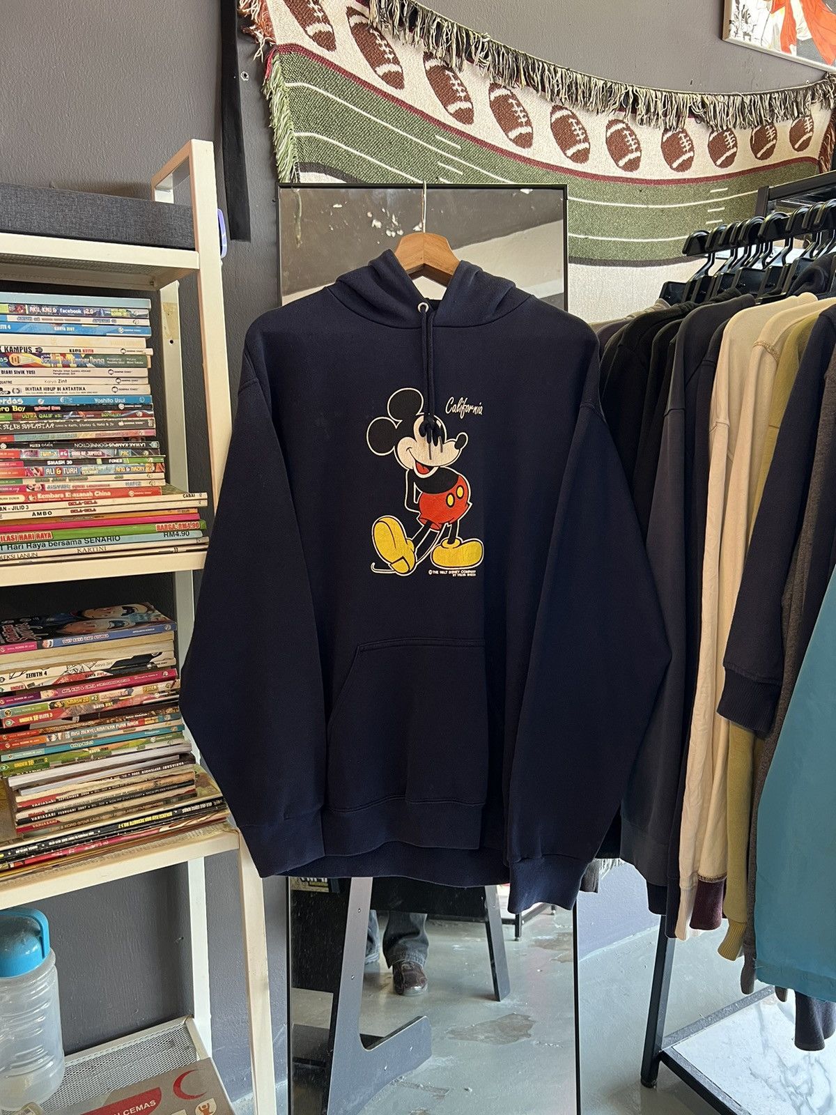 Mickey Mouse × Velva Sheen × Vintage Vintage Mickey Mouse Velva Sheen Hoodie Size US L / EU 52-54 / 3 - 1 Thumbnail