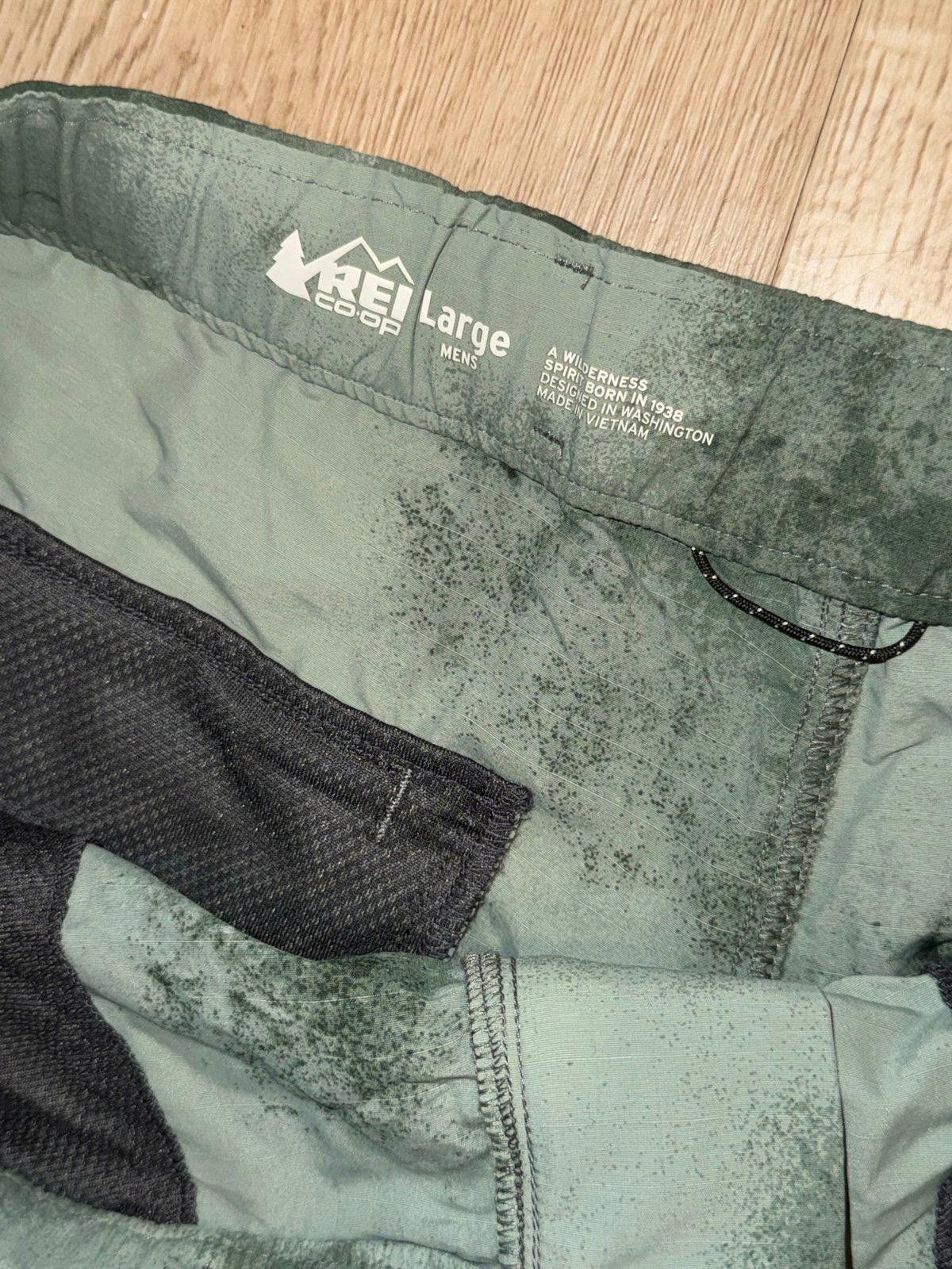 Rei REI Green Hike Shorts Mens LG Belted Sahara Amphib Ripstop Size US 34 / EU 50 - 3 Thumbnail