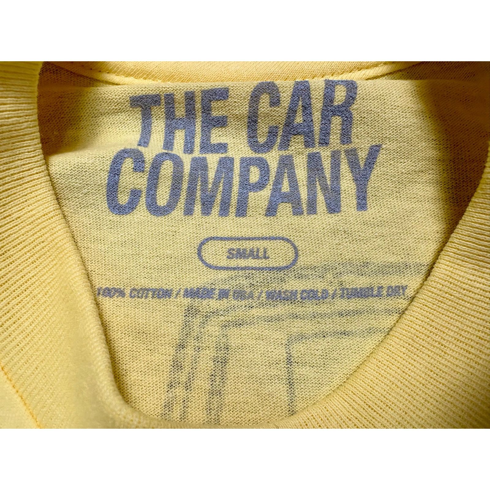 Other New Men's Small 100% Cotton Yellow Shirt by The Car Company Size US S / EU 44-46 / 1 - 5 Thumbnail