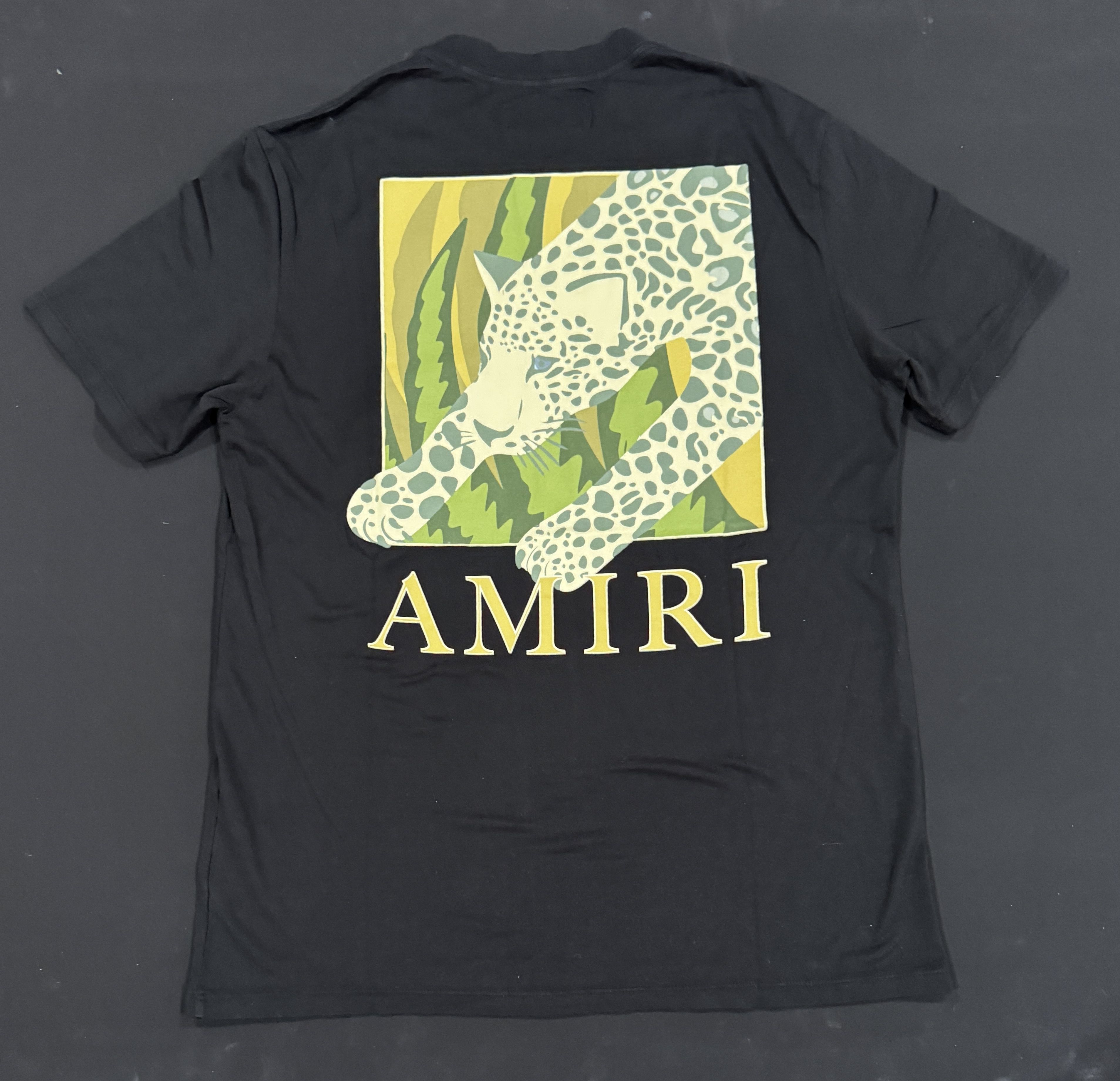 Amiri AMIRI LEOPARD PRINT T-SHIRT SIZE XS Size US XS / EU 42 / 0 - 3 Thumbnail