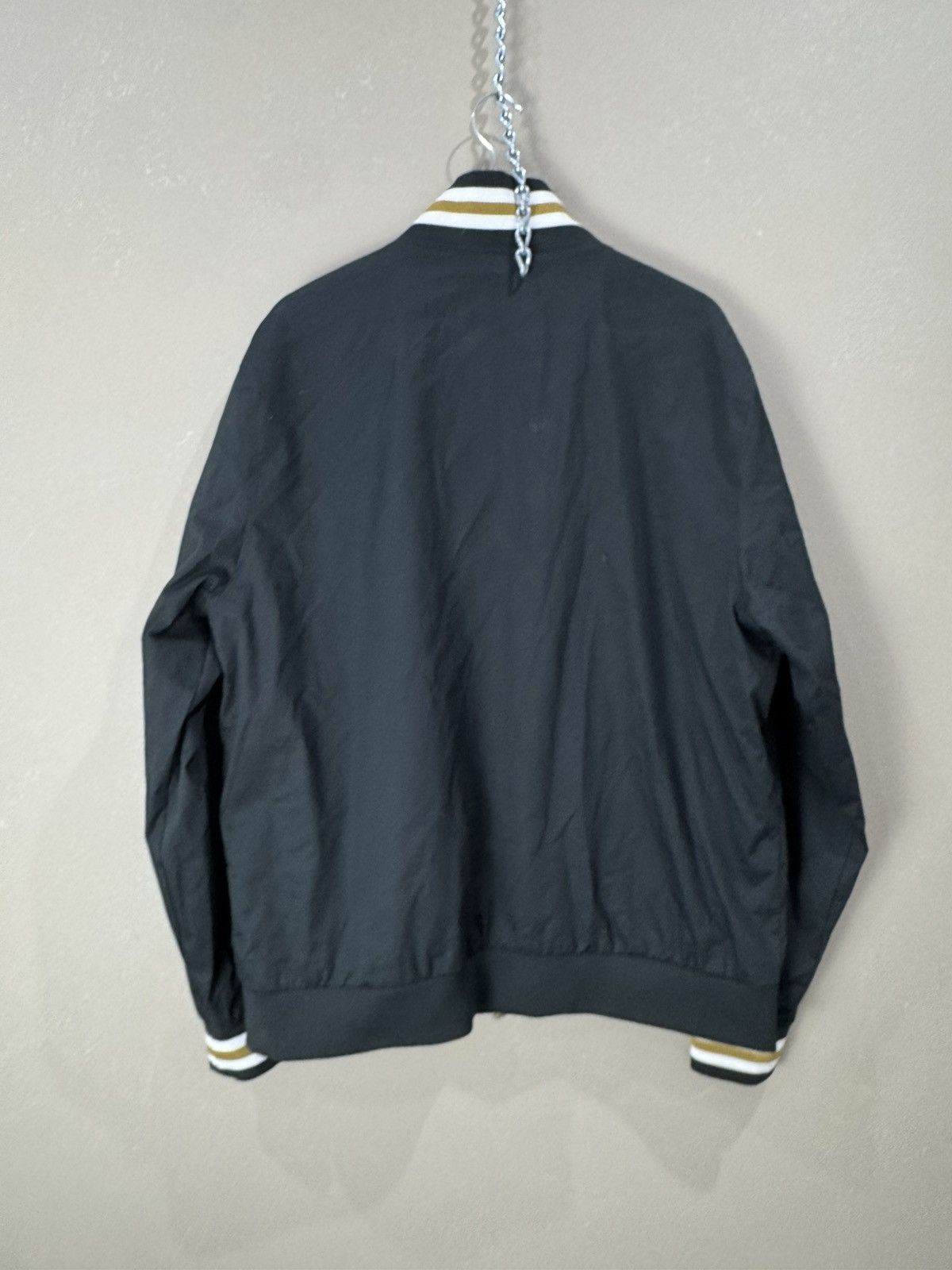 Fred Perry Vintage Fred Perry Jacket Black Nylon Size US XL / EU 56 / 4 - 2 Thumbnail