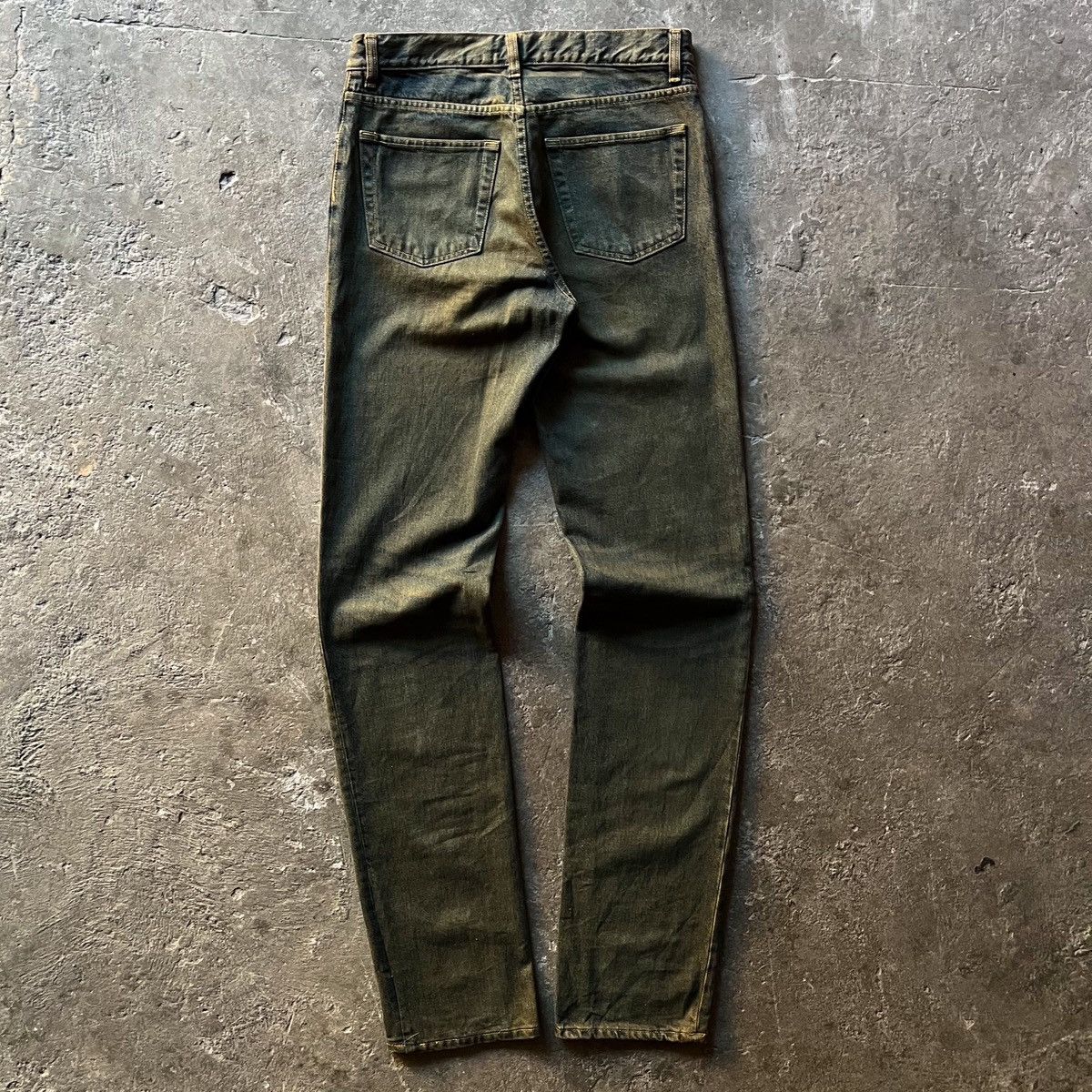 Helmut Lang × Vintage Helmut lang acid washed denim pants Size US 32 / EU 48 - 2 Thumbnail