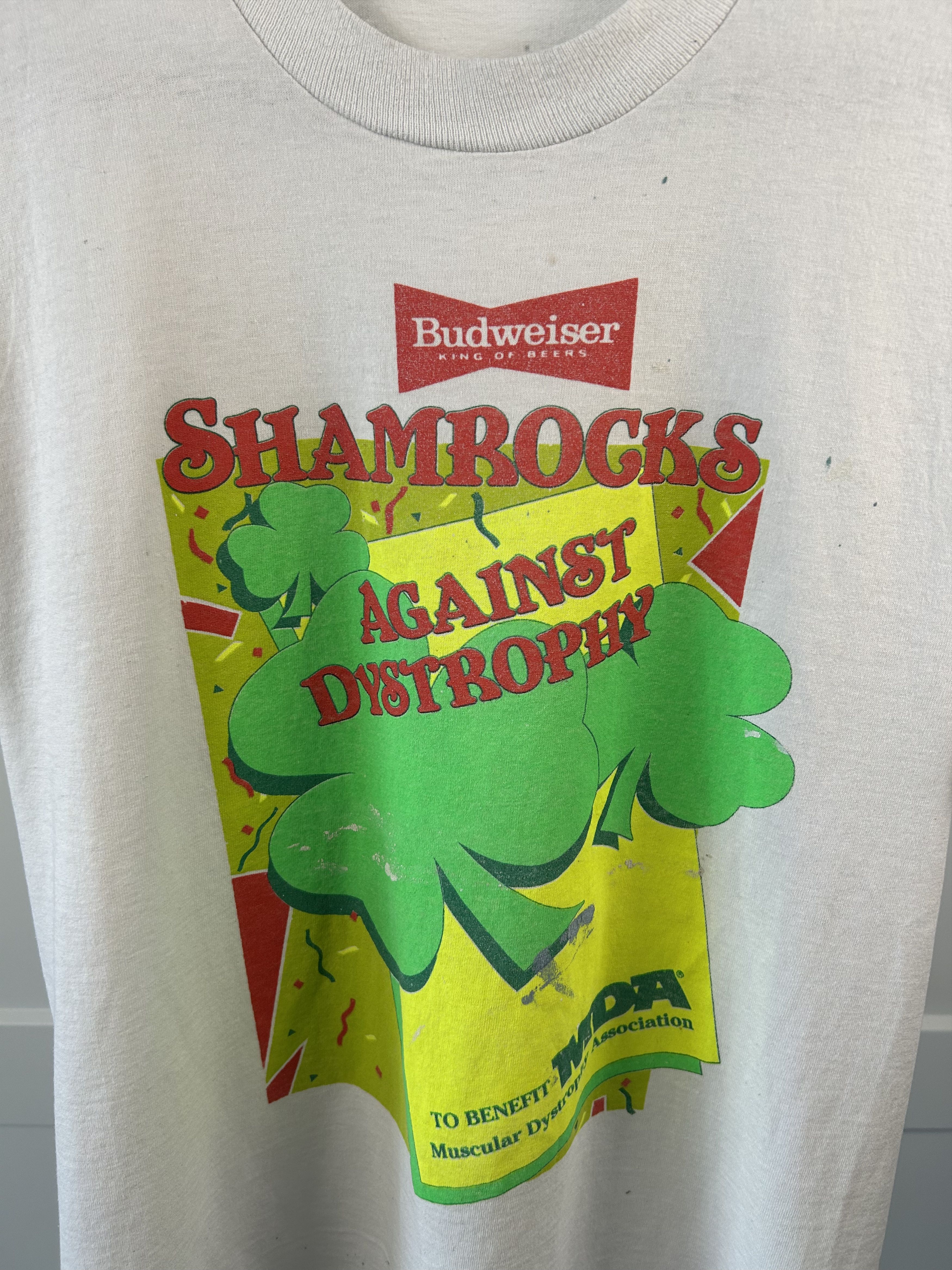 Budweiser Budweiser “Shamrocks Against Dystrophy” Tee Size US M / EU 48-50 / 2 - 2 Thumbnail