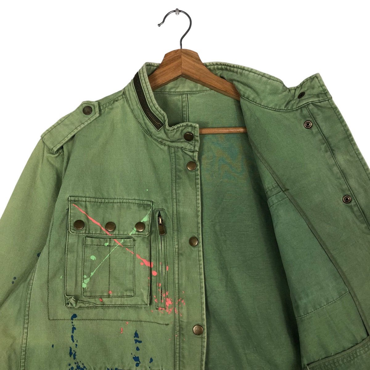 Hysteric Glamour 🔥Very Rare Hunting Multi Pocket Inspector Jacket Big Logo Size US S / EU 44-46 / 1 - 12 Thumbnail