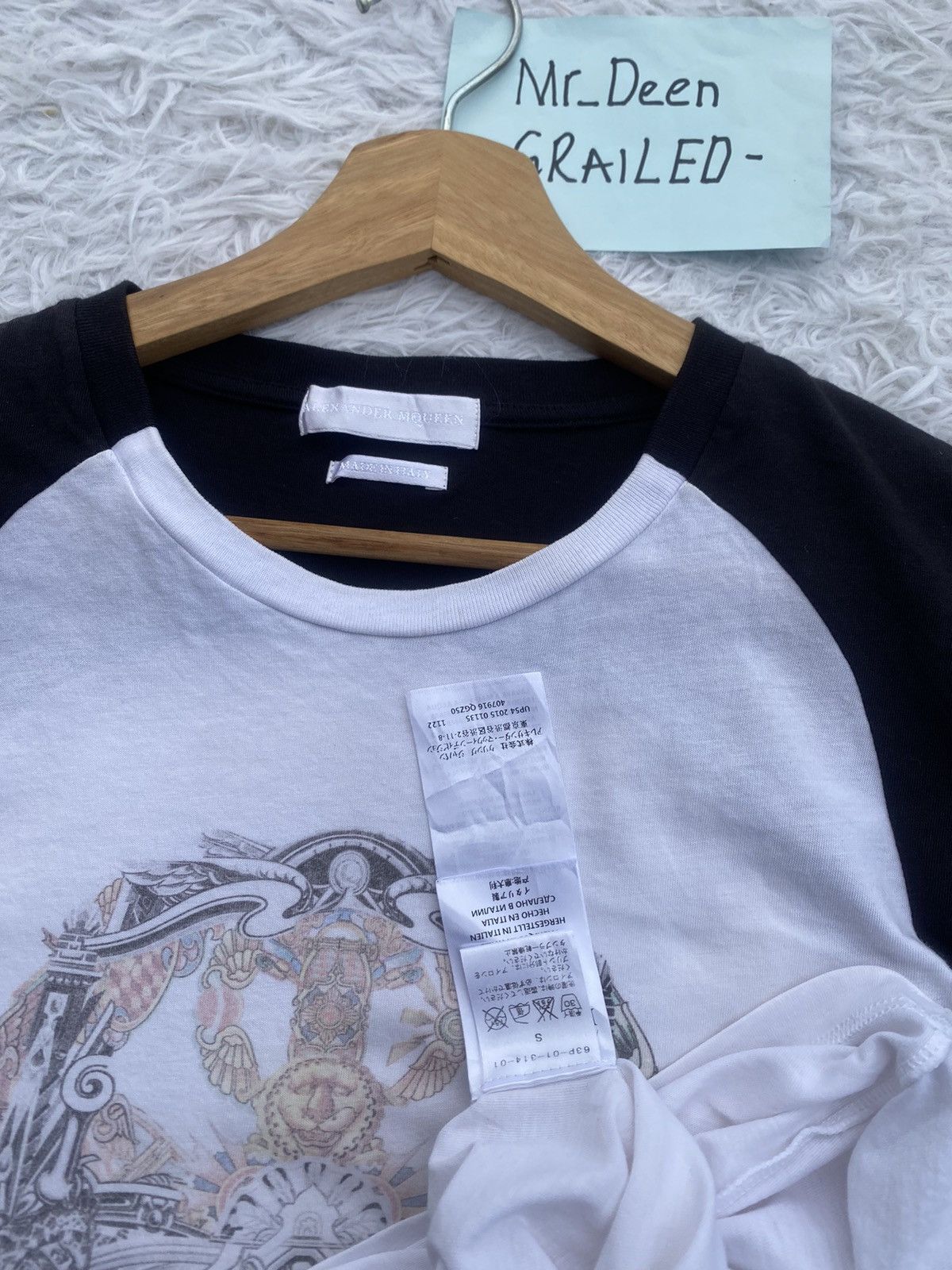 Alexander McQueen Rare Alexander McQueen Skull Tshirt Size US S / EU 44-46 / 1 - 9 Thumbnail