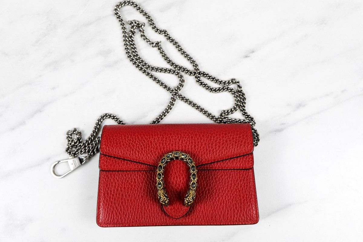 Gucci Gucci Super Mini Dionysus Crossbody Bag Size ONE SIZE - 7 Thumbnail