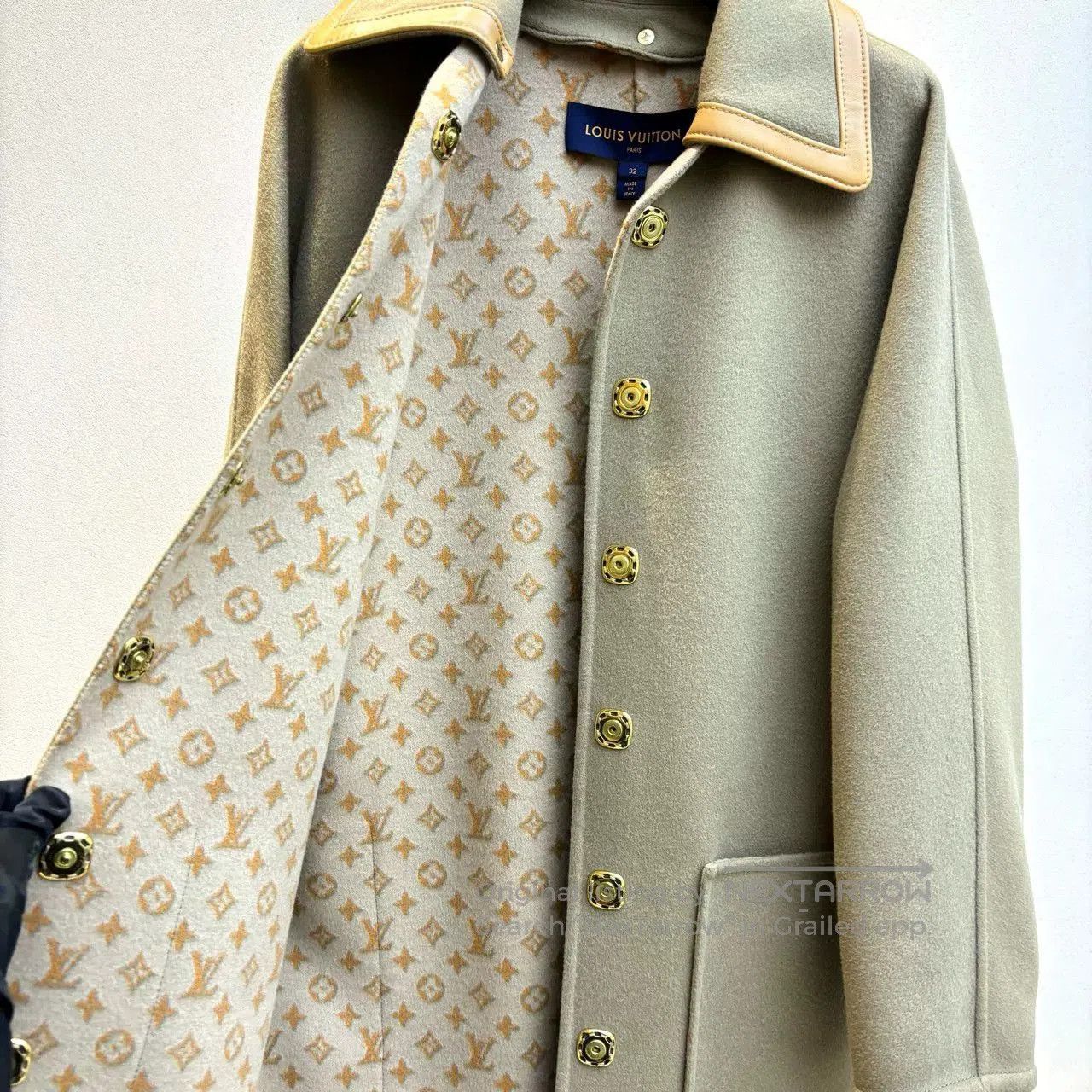 Louis Vuitton Louis Vuitton FW23 Detachable Collar Coat. Size M / US 6-8 / IT 42-44 - 7 Thumbnail