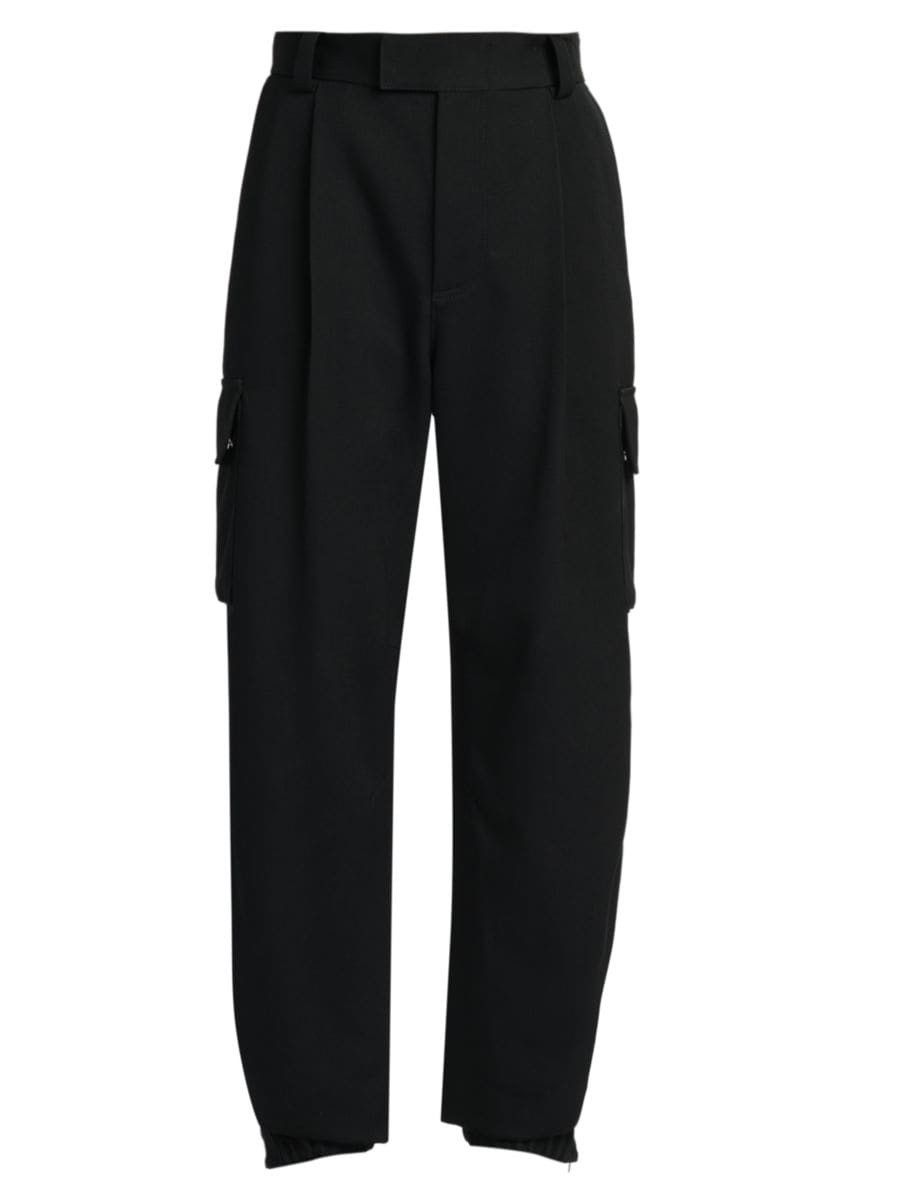 Bottega Veneta 1485USD Compact Wool Cargo Pants Size US 32 / EU 48 - 2 Thumbnail