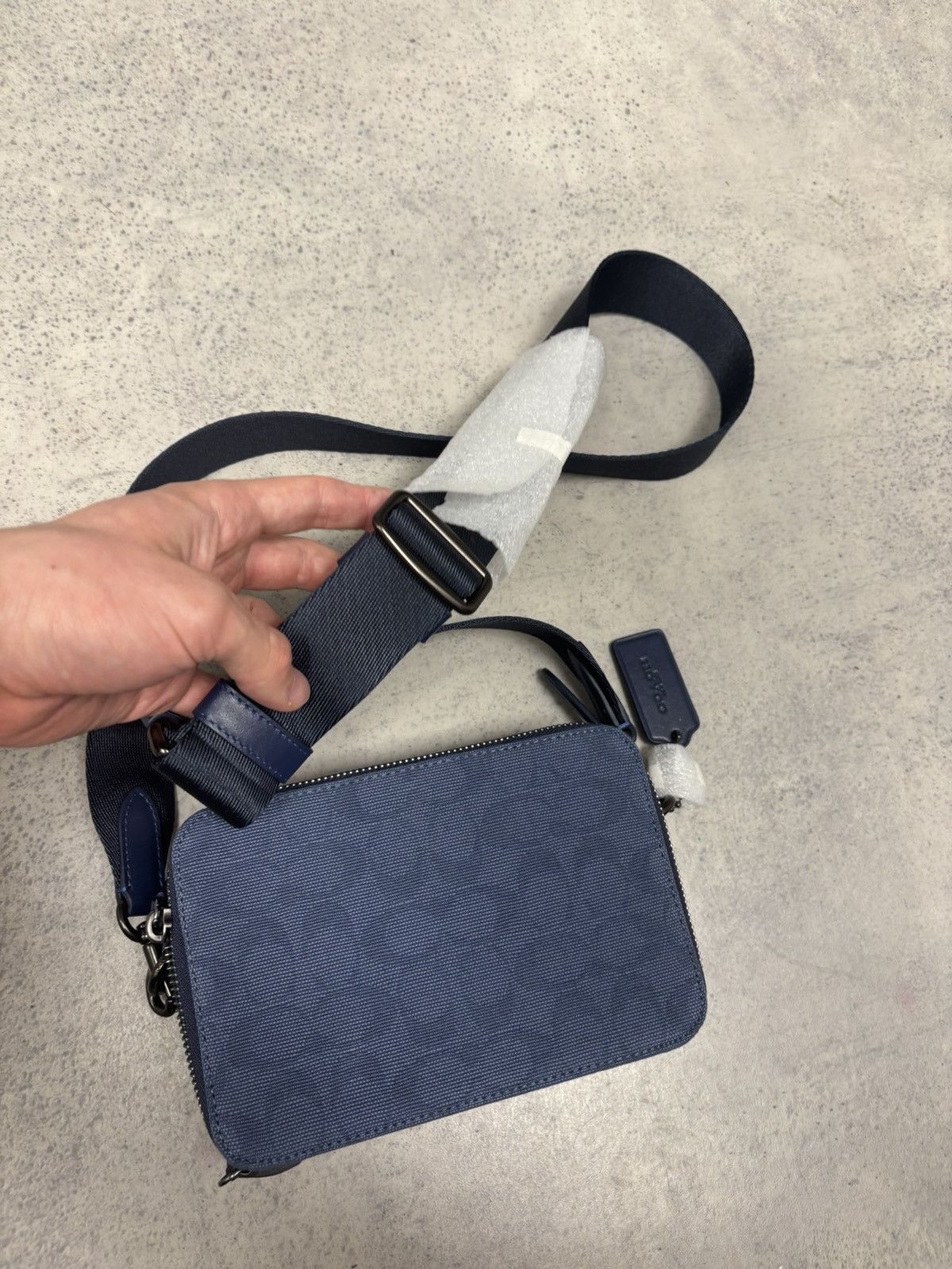 Coach Coach monogram blu bag Size ONE SIZE - 4 Thumbnail