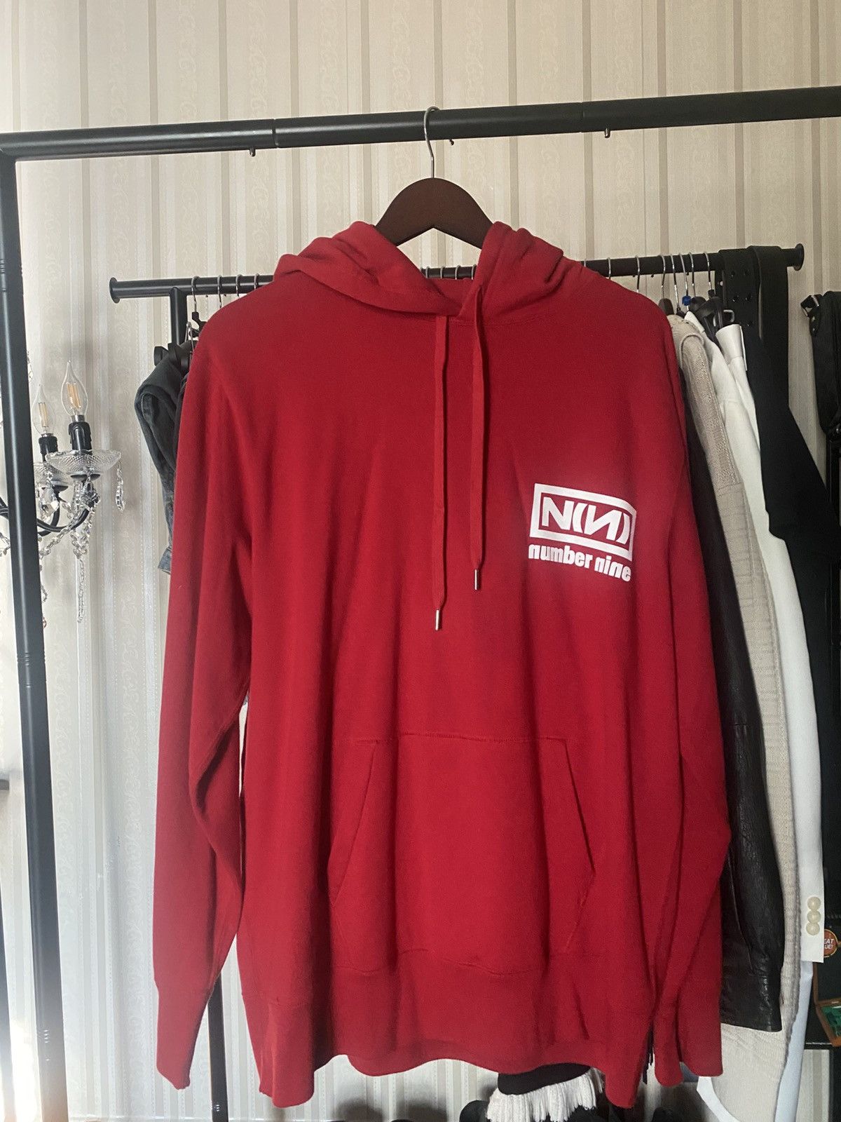 Number (N)ine Number (N)ine nine inch nails hoodie Size US L / EU 52-54 / 3 - 1 Thumbnail