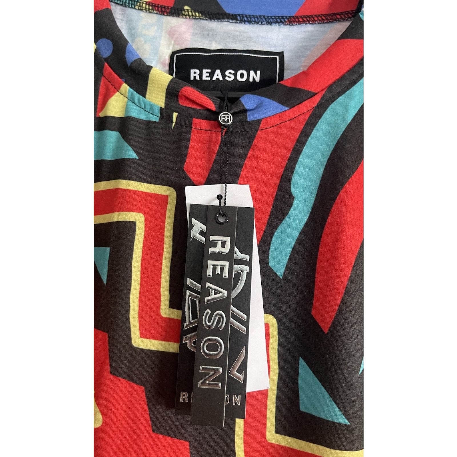 Reason NWT REASON Brand | Mens T Shirts | Multi Colored| Martin Size US S / EU 44-46 / 1 - 3 Thumbnail