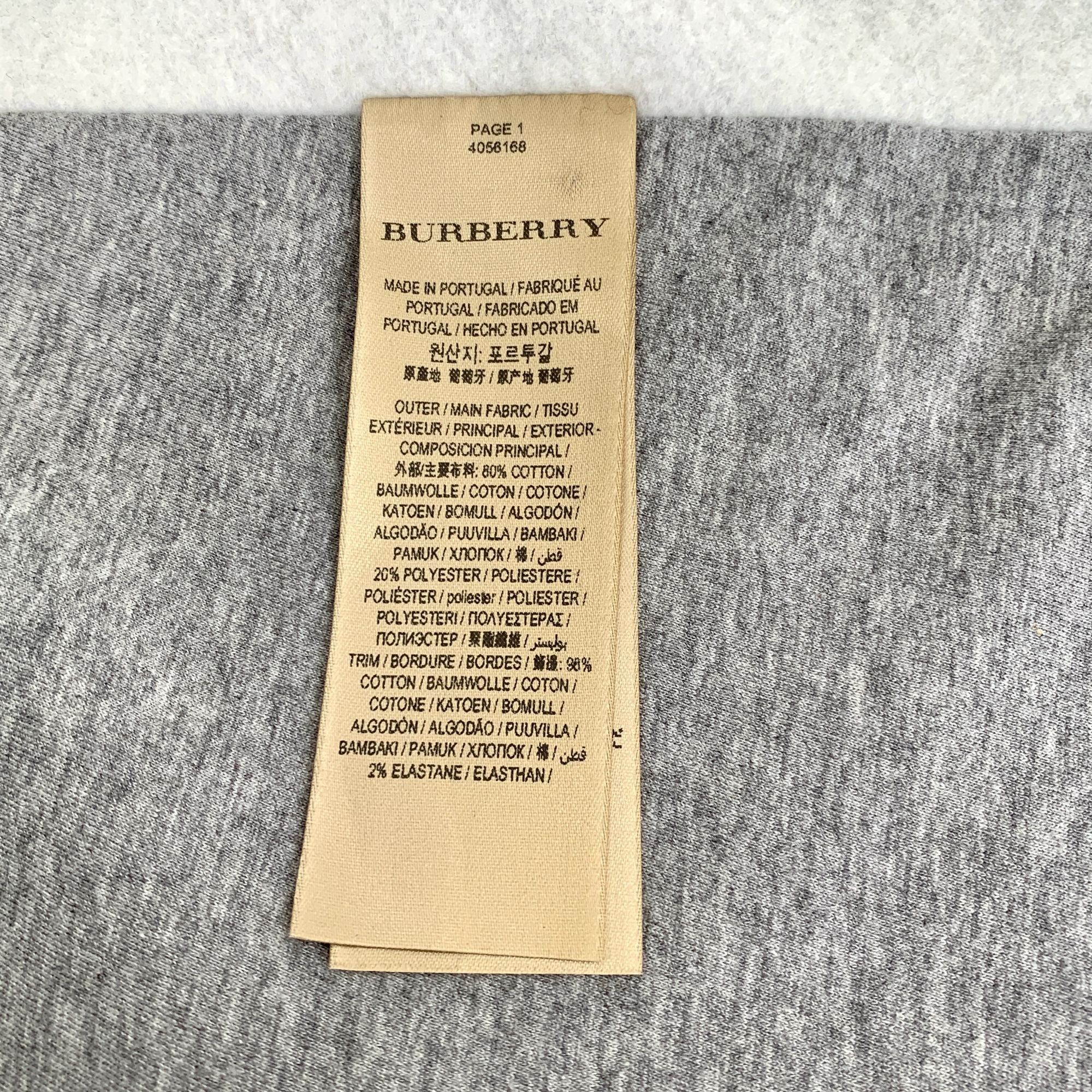 Burberry Burberry Grey Embroidered Flying Fish Cotton Cape Coat Size Size S / US 4 / IT 40 - 3 Thumbnail