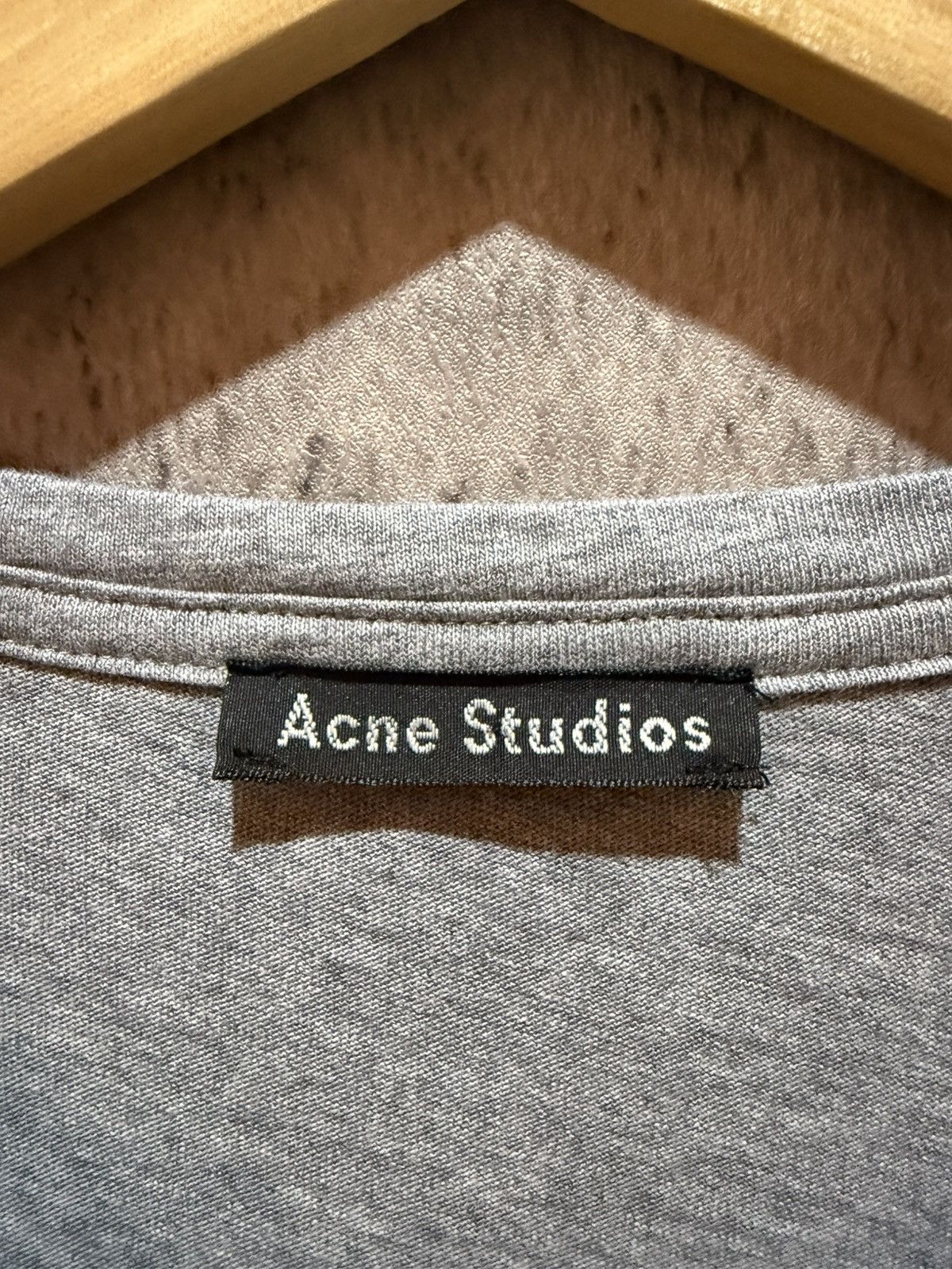 Acne Studios A/W 17 Acne Studio Nash Face Patch Cotton Tshirt Size US M / EU 48-50 / 2 - 10 Thumbnail