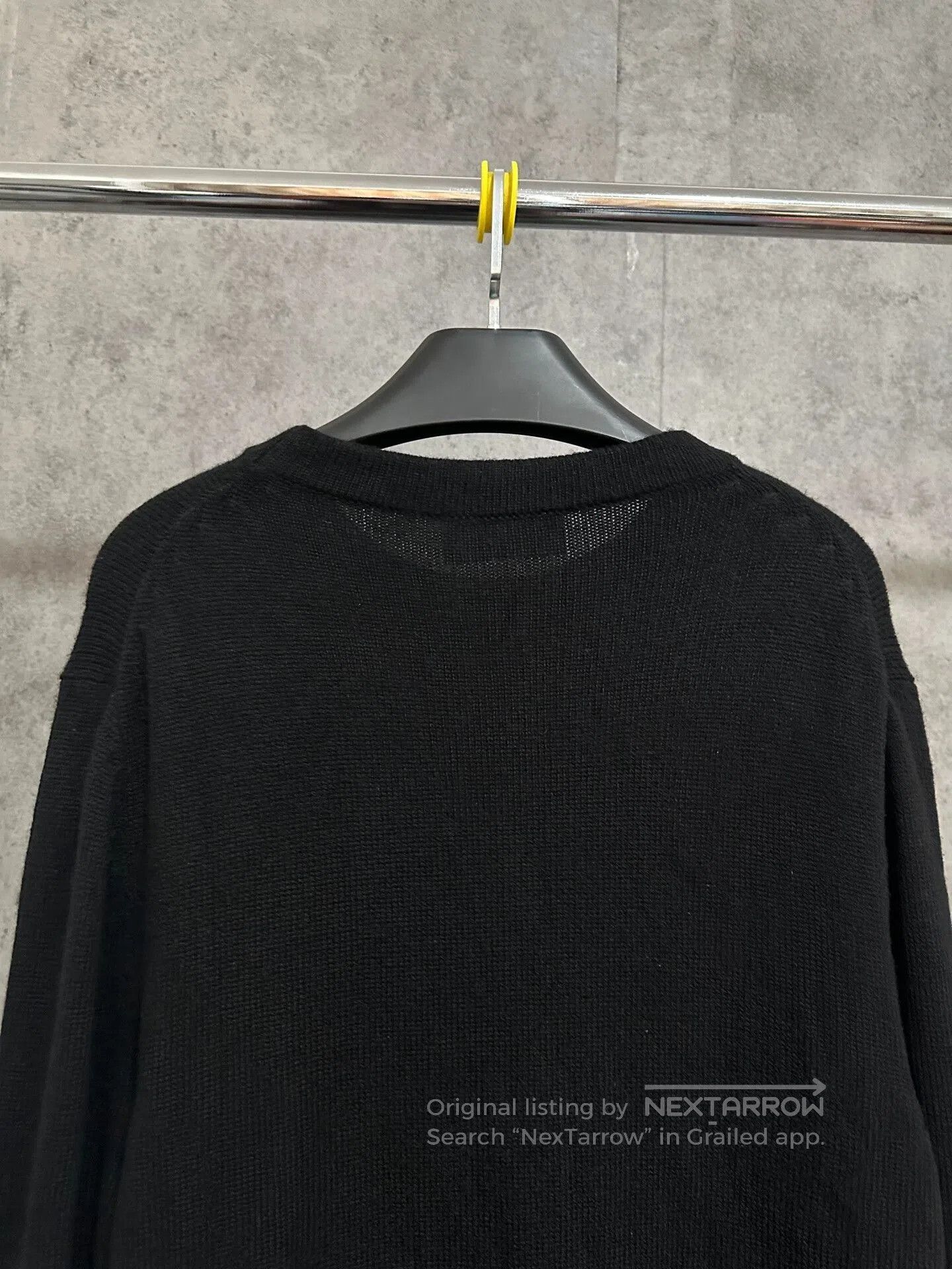 Dior dior embroidered logo cashmere sweater black. Size US L / EU 52-54 / 3 - 6 Thumbnail