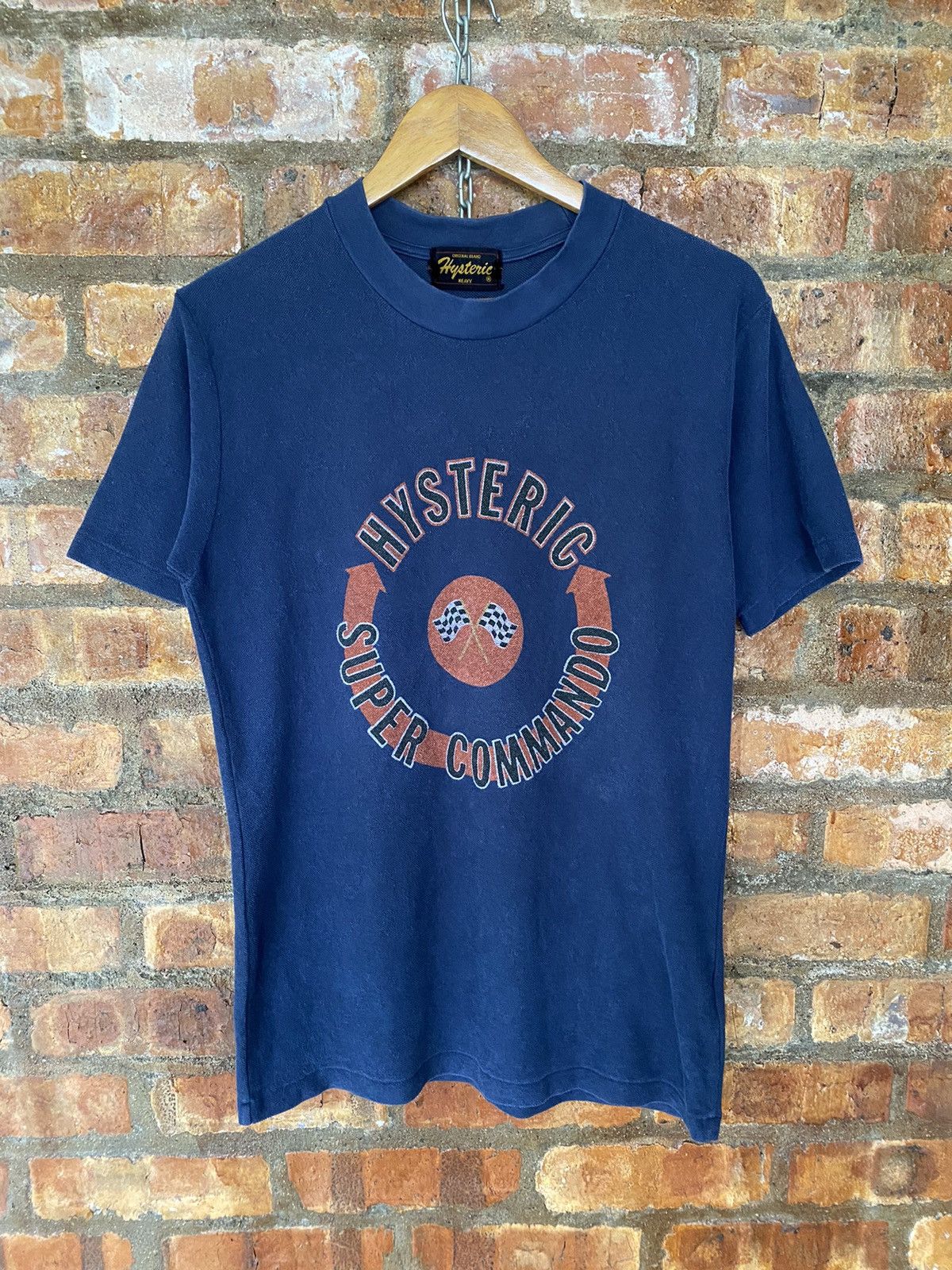 Hysteric Glamour 90s HG super commando towel cotton tee Size US M / EU 48-50 / 2 - 2 Thumbnail