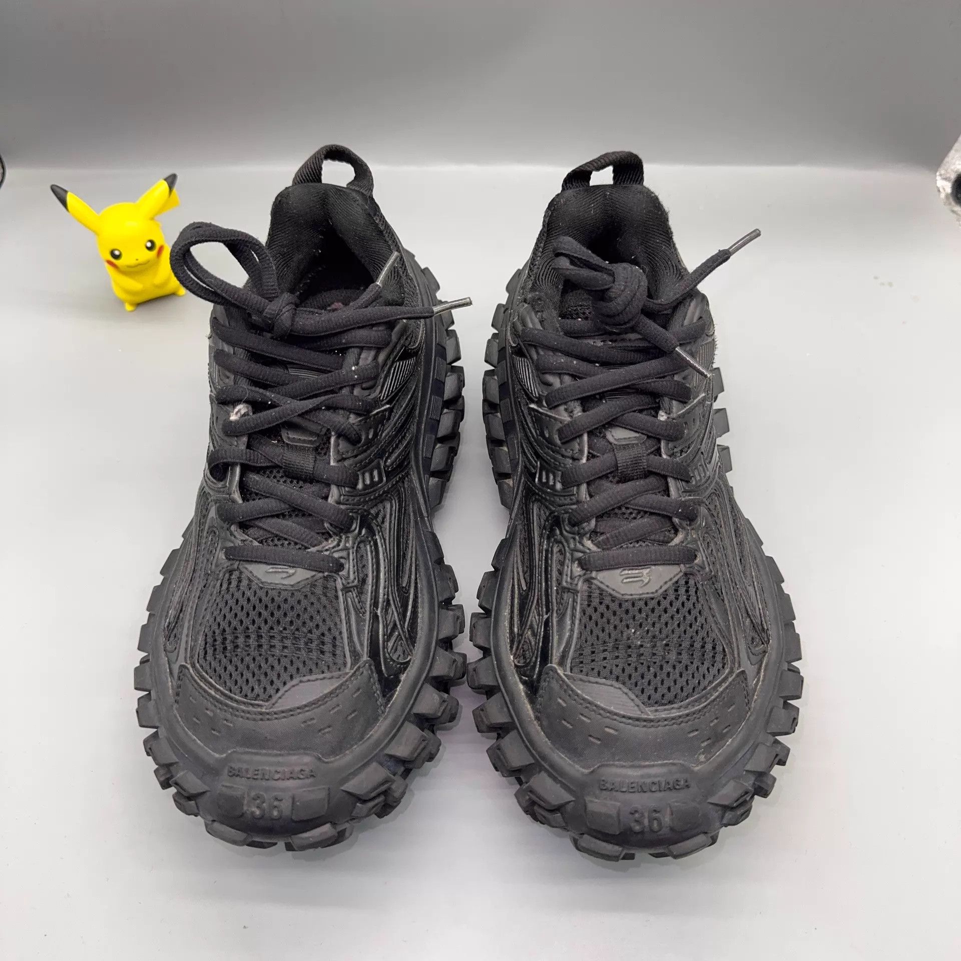 Balenciaga Balenciaga Defender Black Women's 36 Sneaker Size US 5.5 / IT 35.5 - 2 Thumbnail