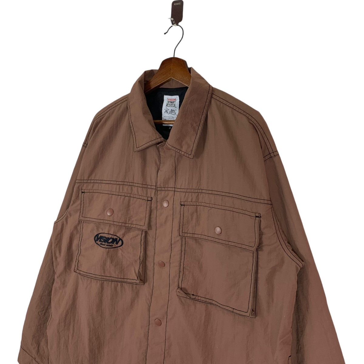 Vision Streetwear VINTAGE VISION STREET WEAR DOUBLE POCKET LIGHT JACKET Size US M / EU 48-50 / 2 - 3 Thumbnail