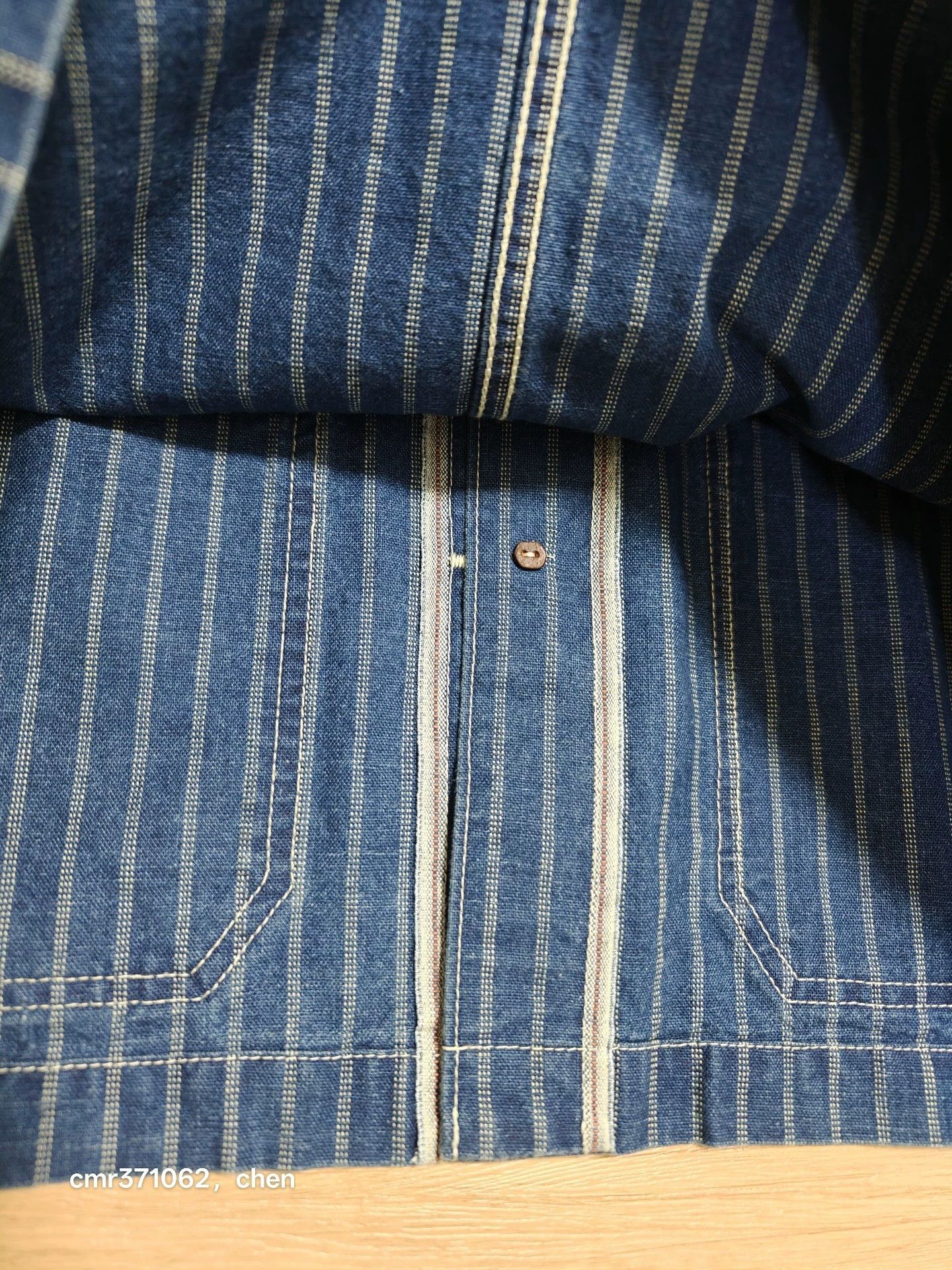 Visvim VISVIM 25 ICT TRAVAIL DMGD Indigo Stripe Coverall Size US M / EU 48-50 / 2 - 6 Thumbnail