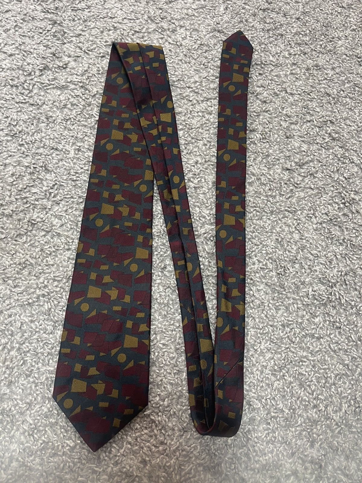 Christian Dior Monsieur Christian Dior Monsieur Vintage Abstract Tie Size ONE SIZE - 1 Thumbnail