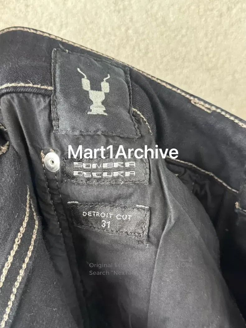 Rick Owens RICK OWENS Flare pants Size 31" - 9 Thumbnail