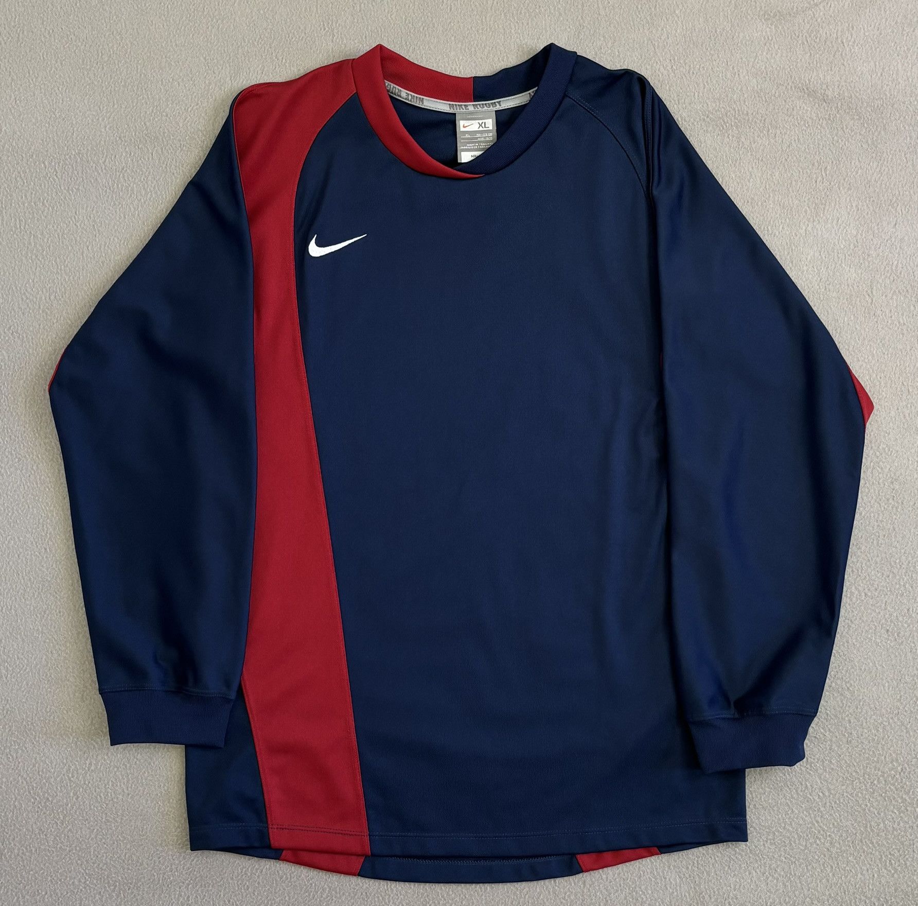 Nike Longsleeve Nike Rugby Y2K Small Size US S / EU 44-46 / 1 - 5 Thumbnail