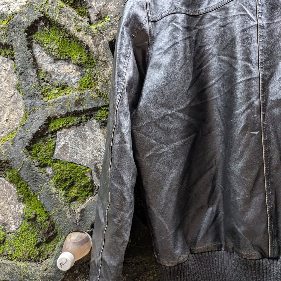Guess GUESS LEATHER JACKET Size US L / EU 52-54 / 3 - 6 Thumbnail