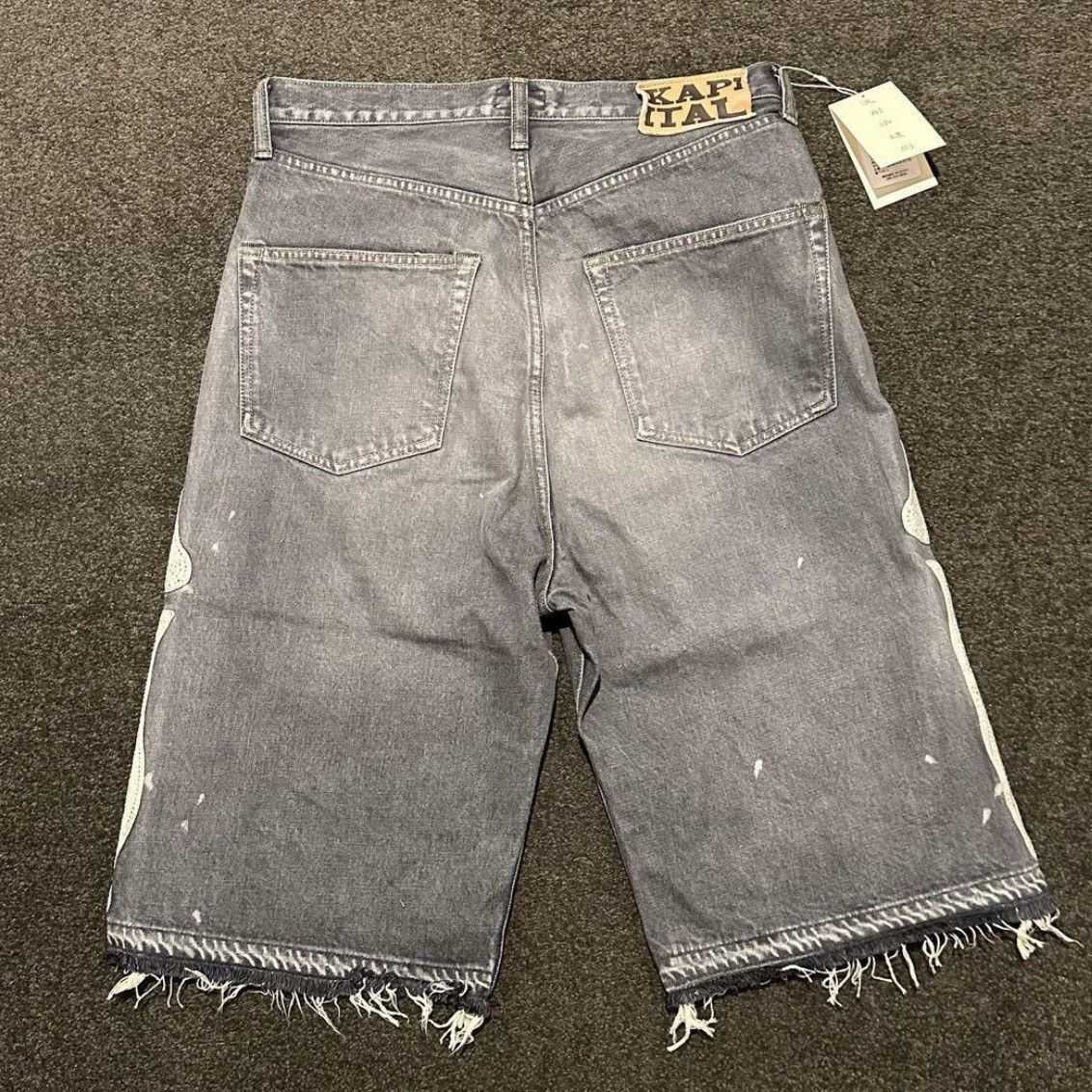Kapital kapital 14oz Denim 5P Bone Shorts size32 Size US 32 / EU 48 - 2 Thumbnail